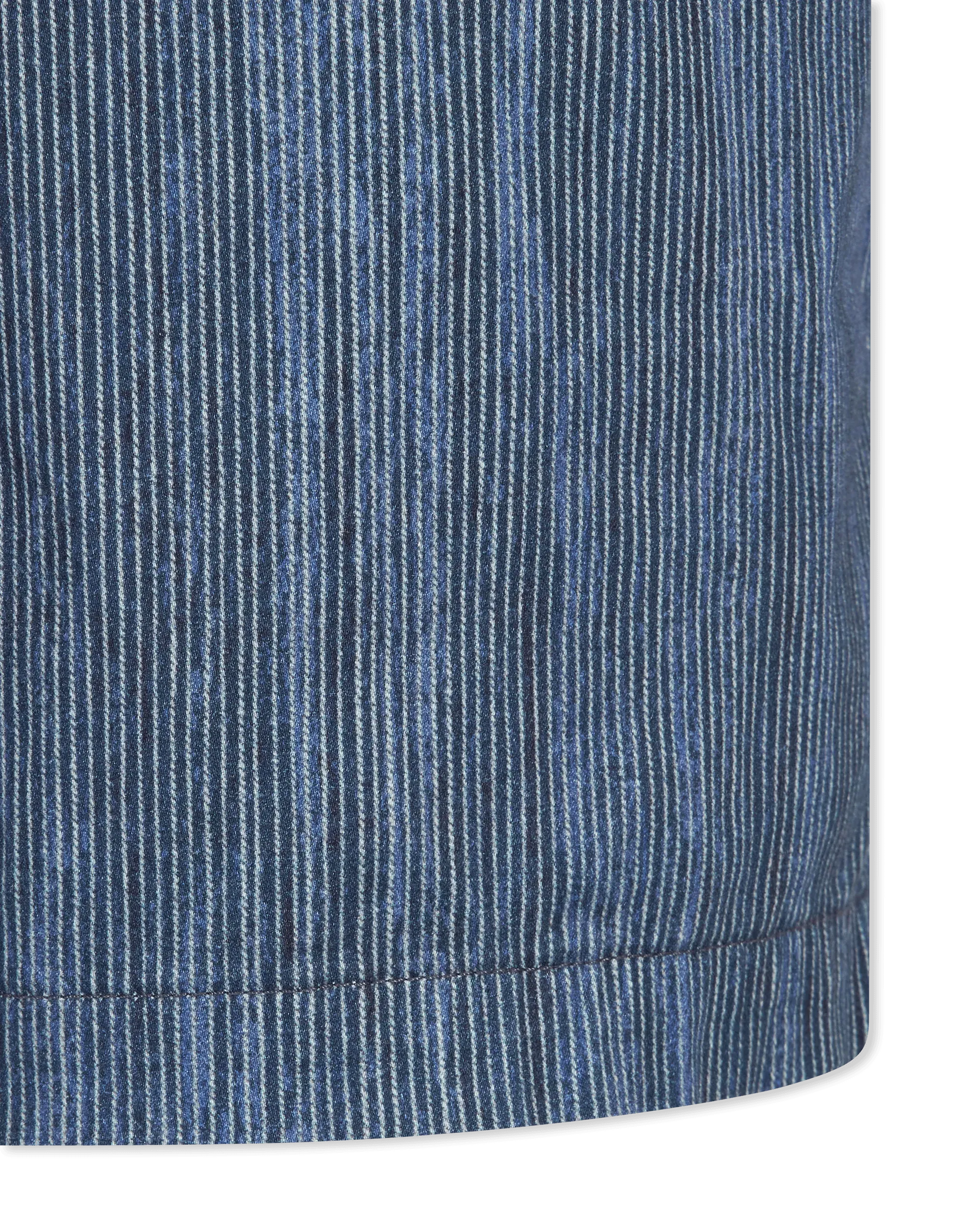 Wanderer Slim Striped Trouser Short - DIHSAN