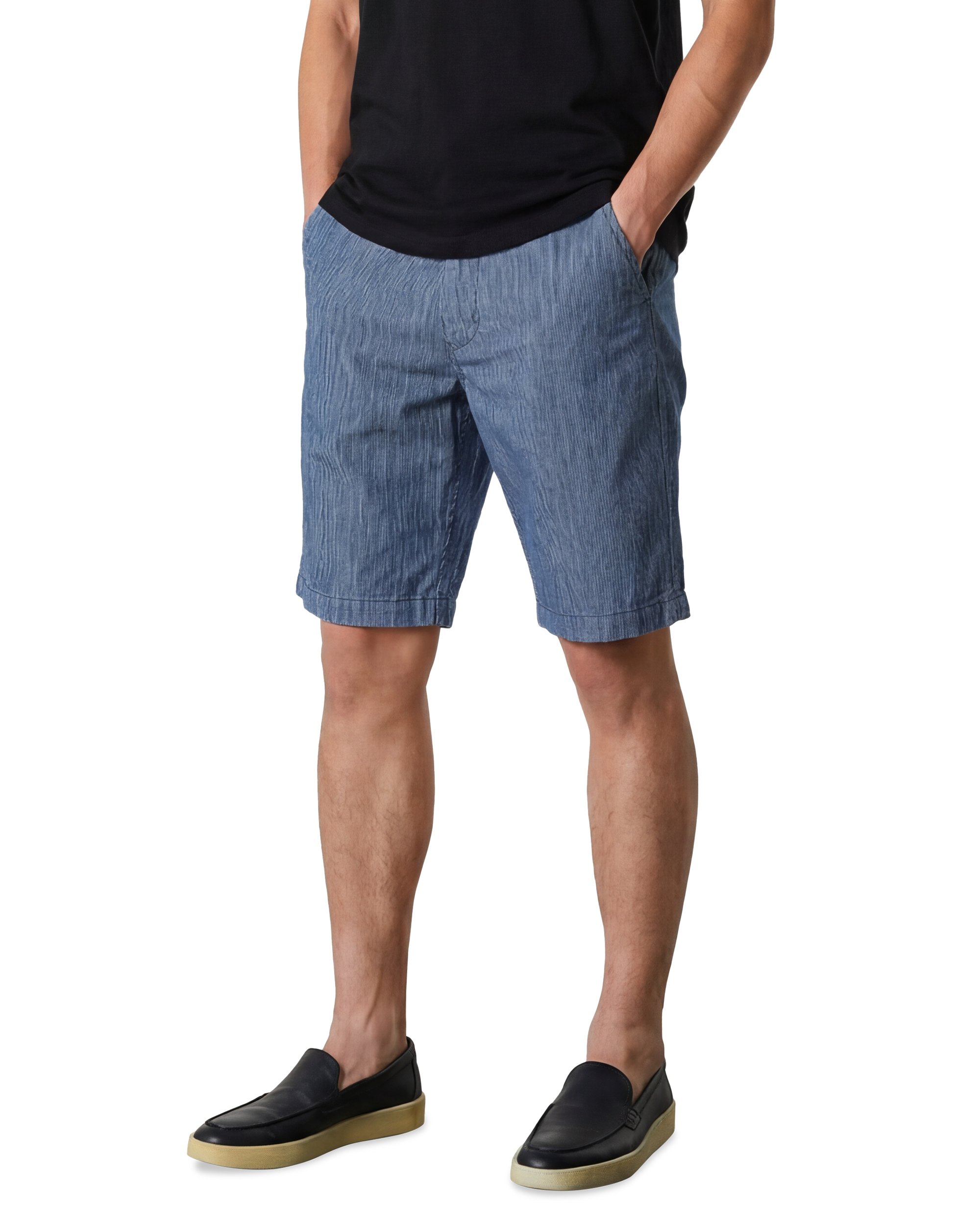 Wanderer Slim Striped Trouser Short