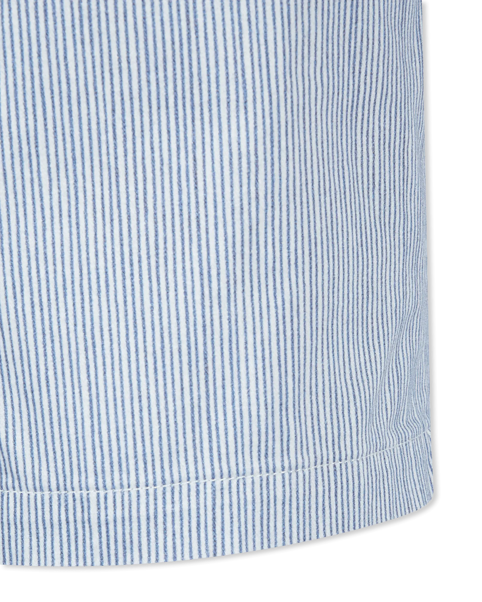 Wanderer Slim Striped Trouser Short - DIHSAN