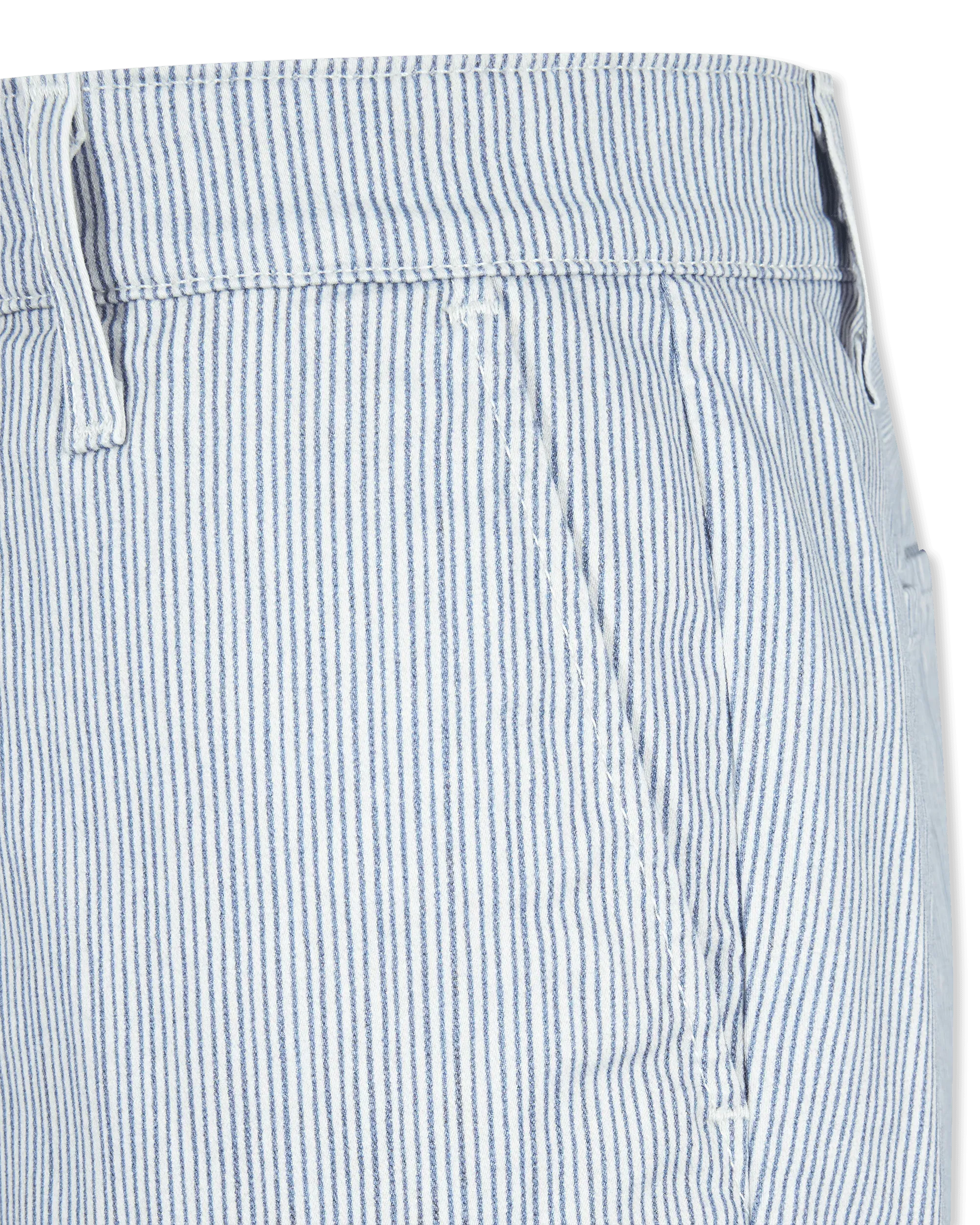 Wanderer Slim Striped Trouser Short - DIHSAN