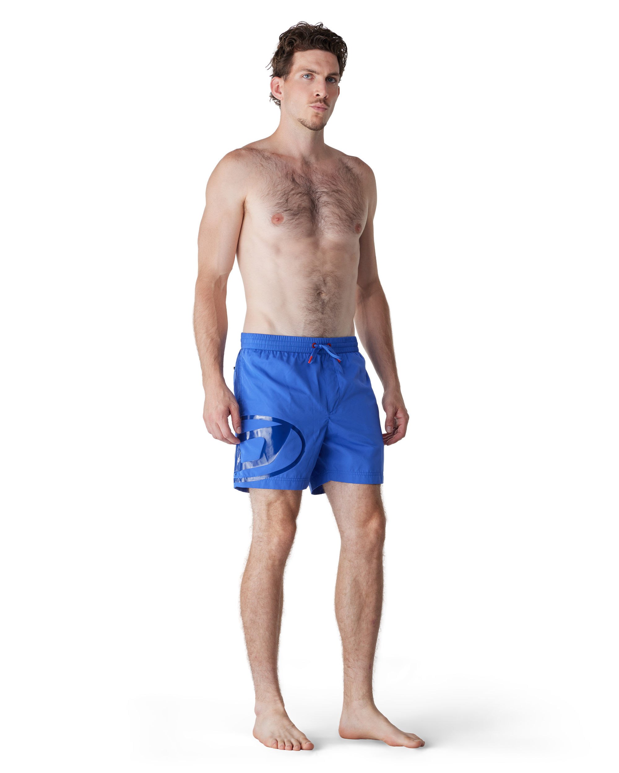 Blue Polyester BMBX-RIO-41 Swim Shorts by Diesel | DIHSAN