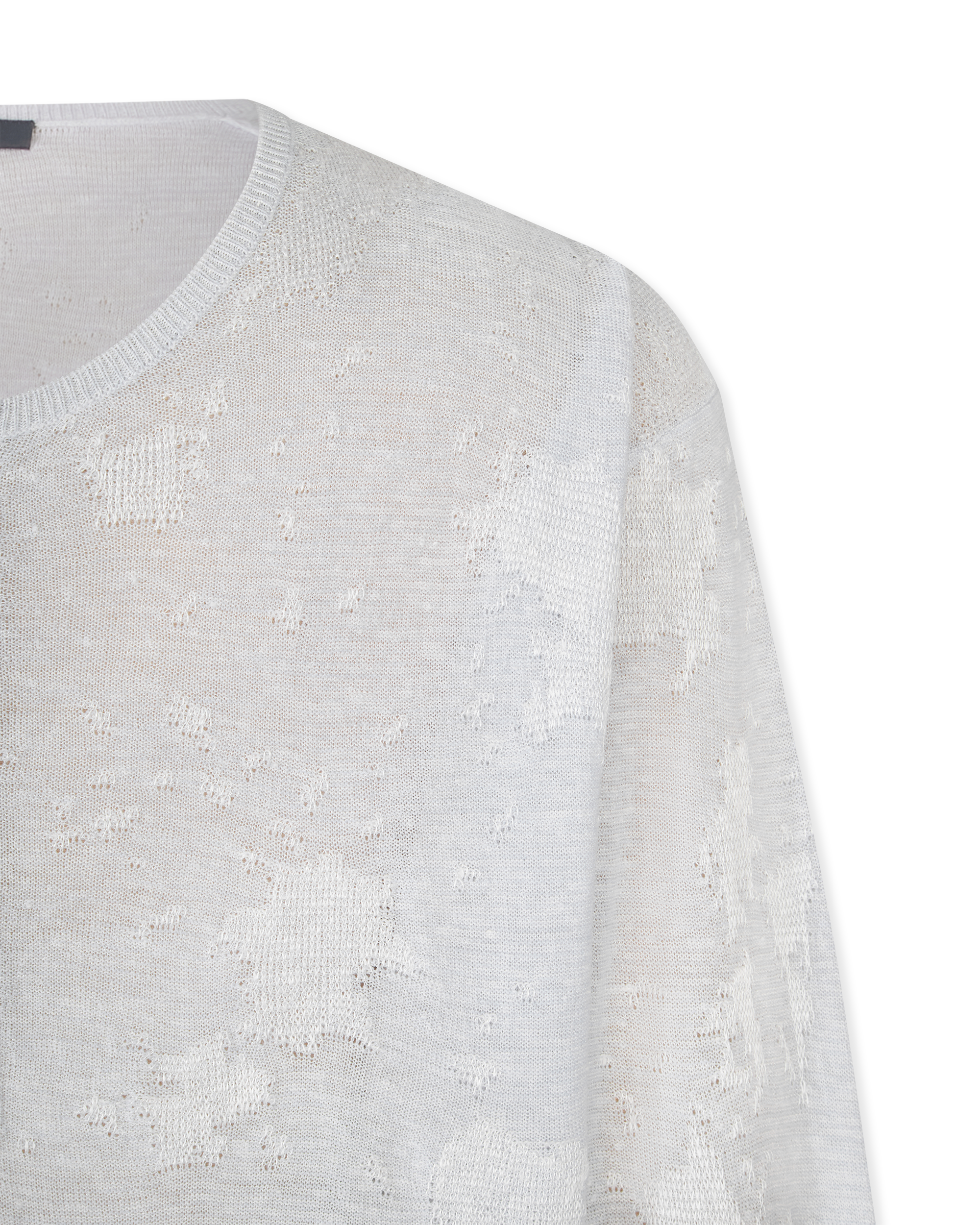 Distressed Jacquard Agustin Henley
