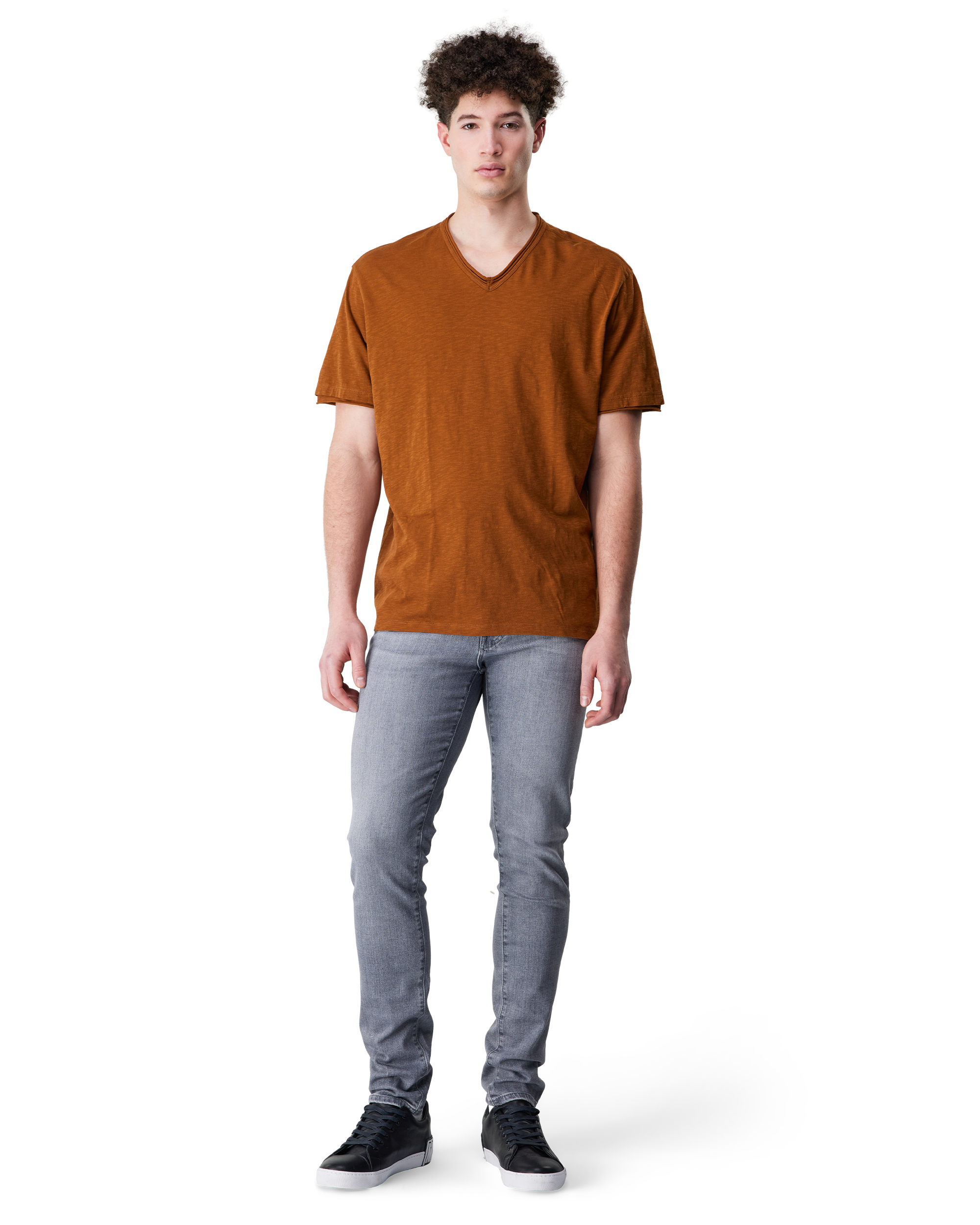 Miles Slub V-Neck T-Shirt