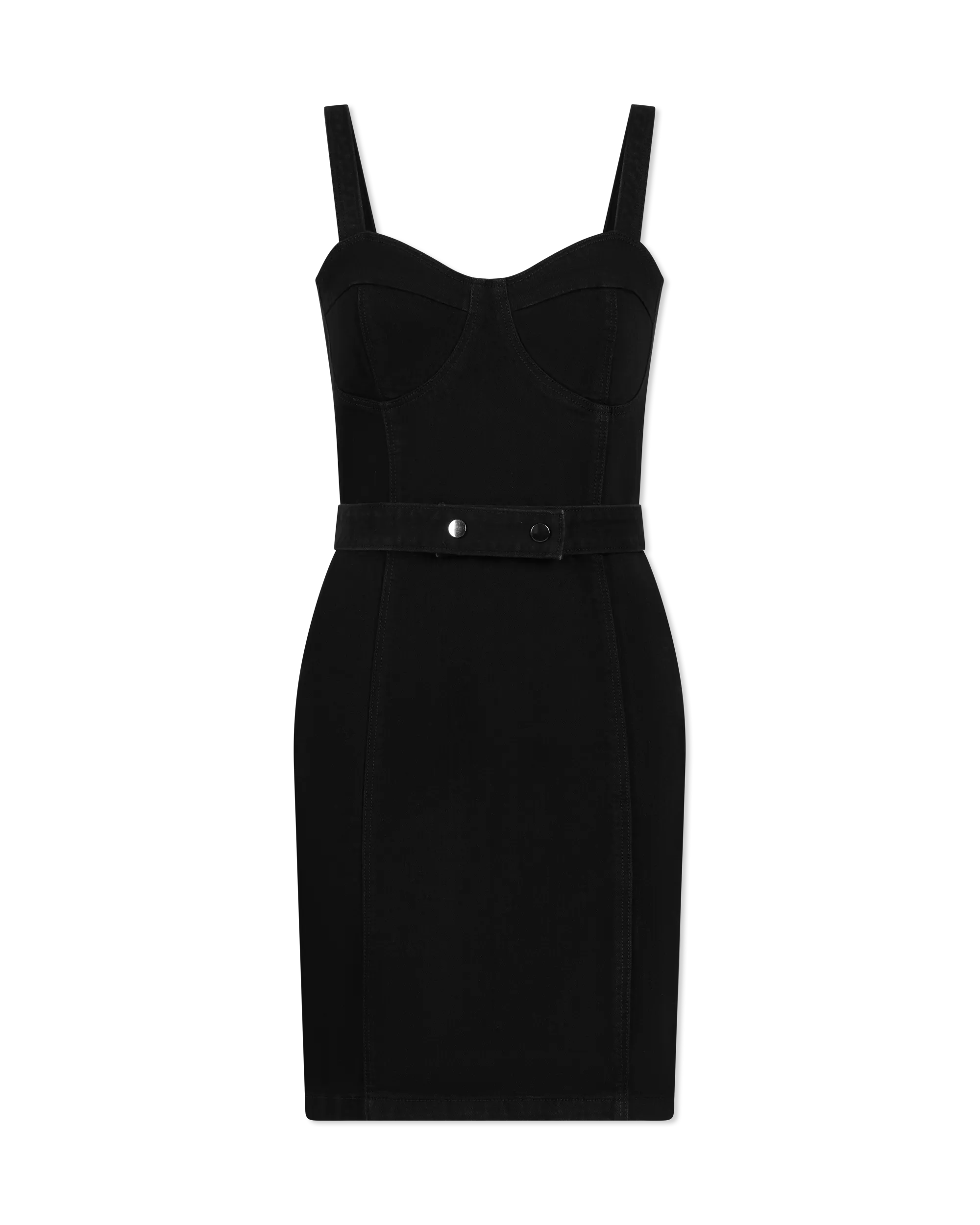 GuIlia Denim Mini Dress - DIHSAN