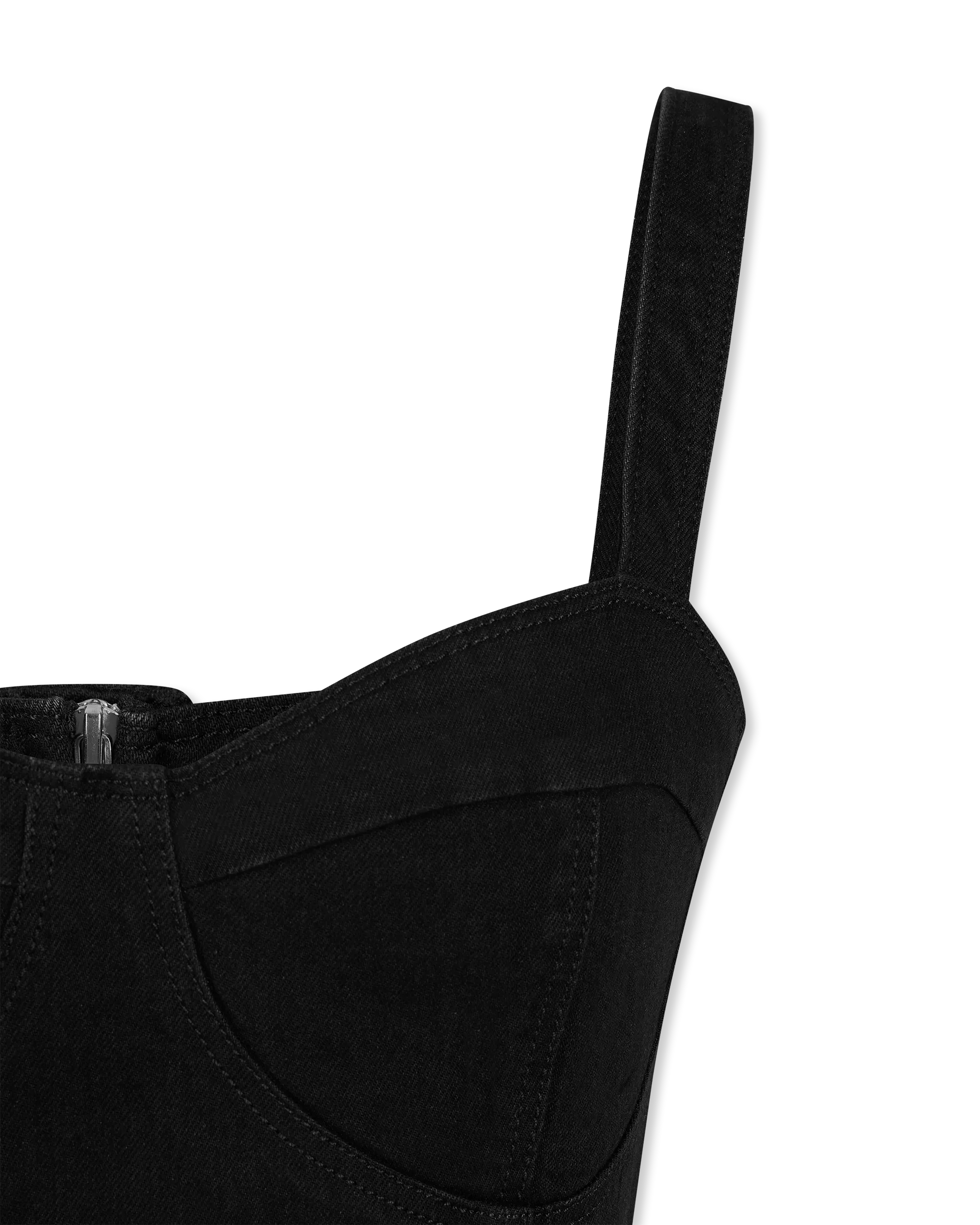GuIlia Denim Mini Dress - DIHSAN