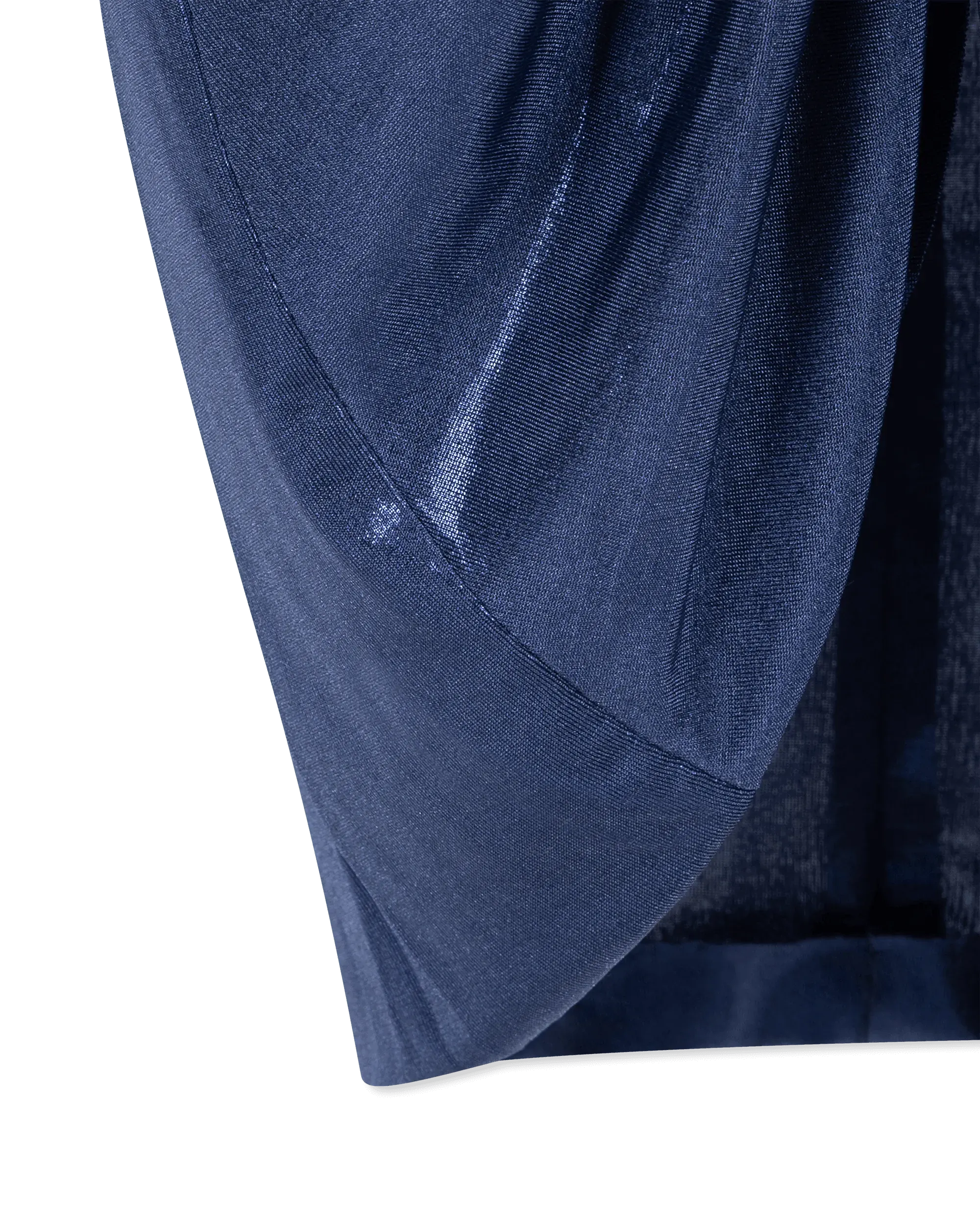 Strapless Shirred Front to Knee Dress - DIHSAN