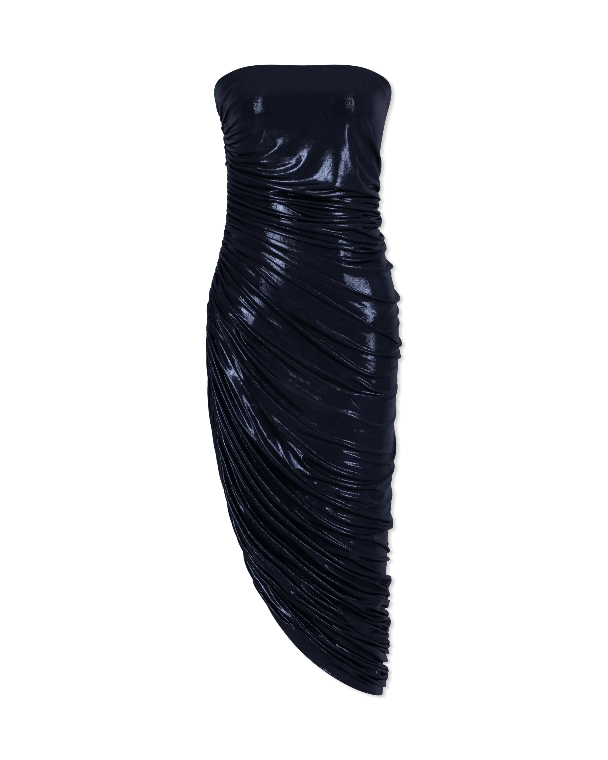Strapless Diana to Knee Dress - DIHSAN