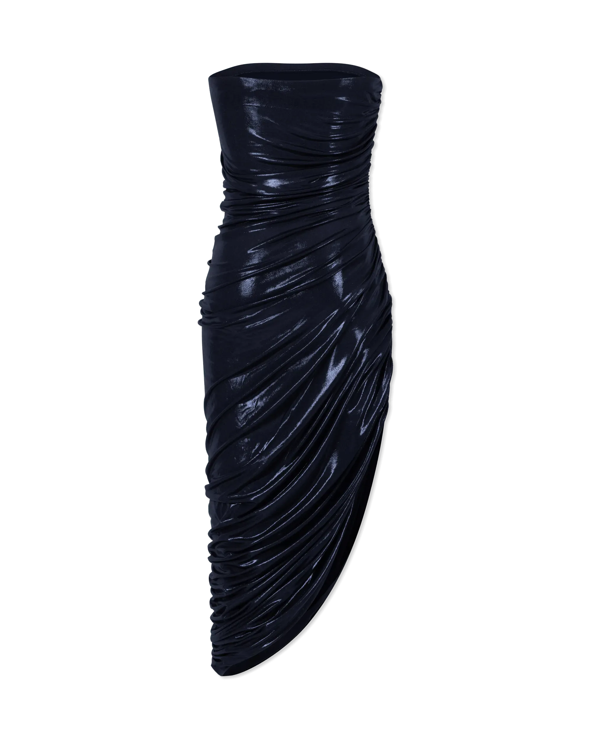 Strapless Diana to Knee Dress - DIHSAN