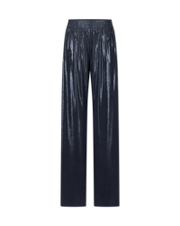 Metallic Straight Leg Sweatpants - DIHSAN