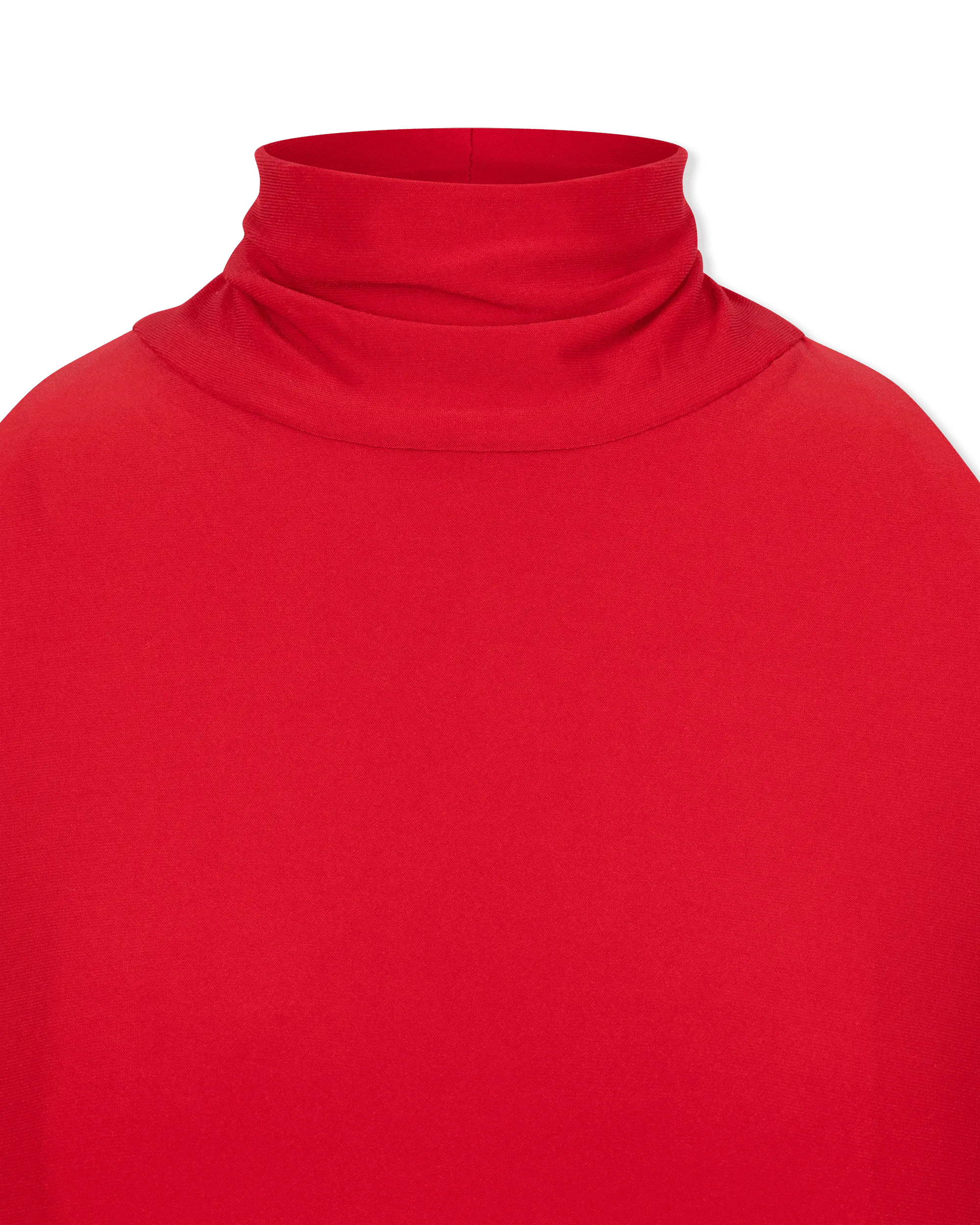 Halter Turtleneck Side Slit Minidress - DIHSAN