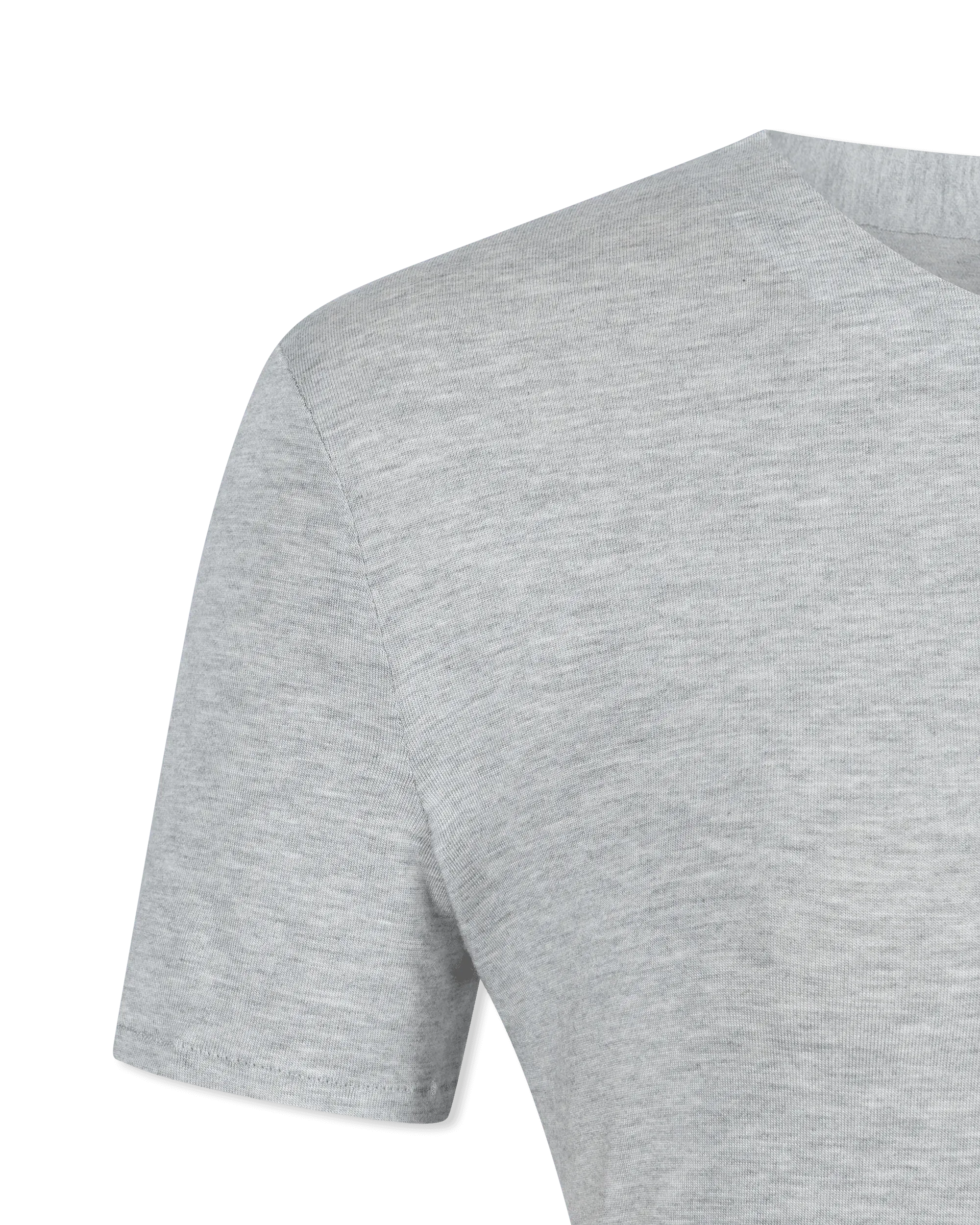 Short Sleeve Crewneck Side Drape Micro Dress - DIHSAN