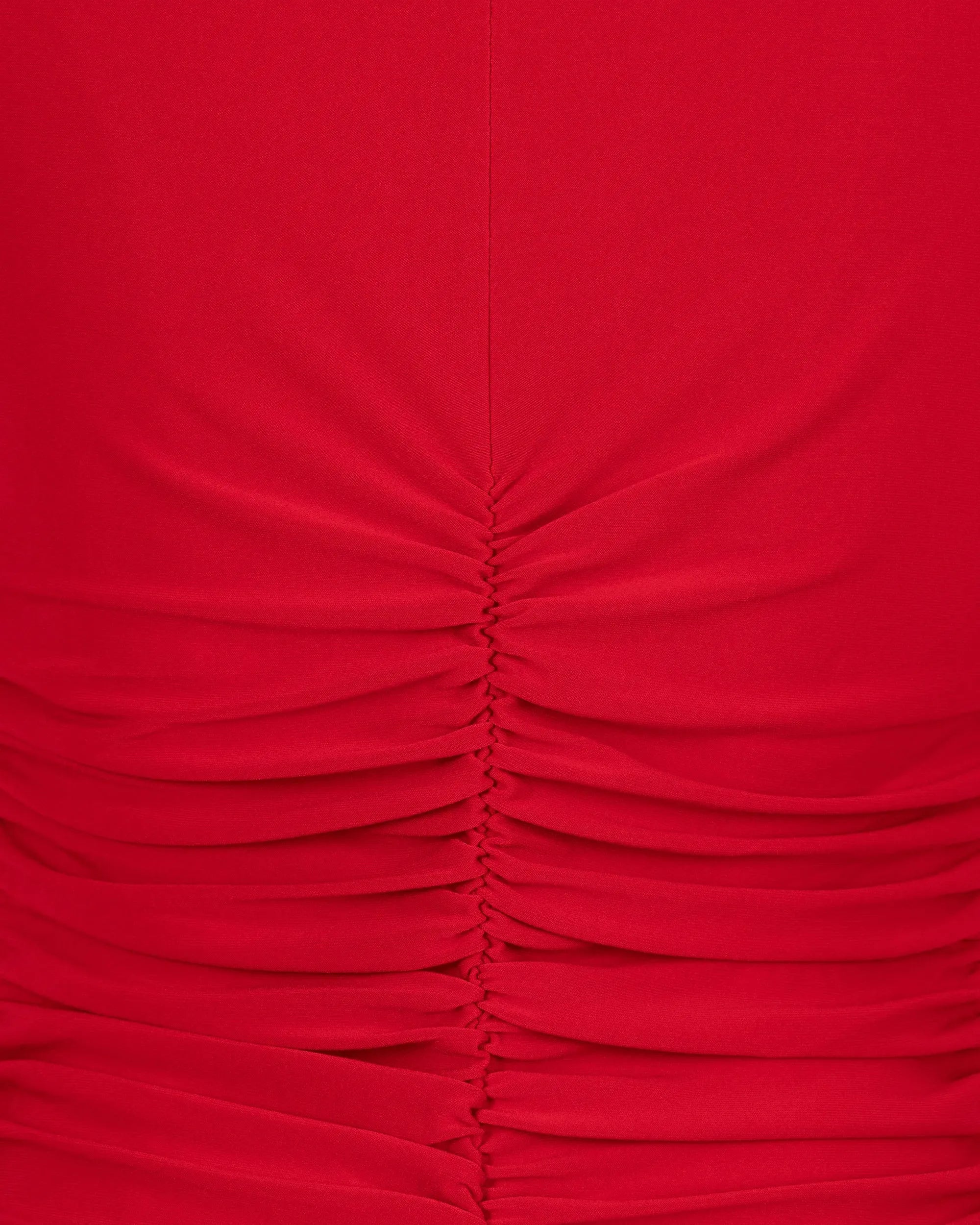Sleeveless Shirred Waist Mini Dress - DIHSAN