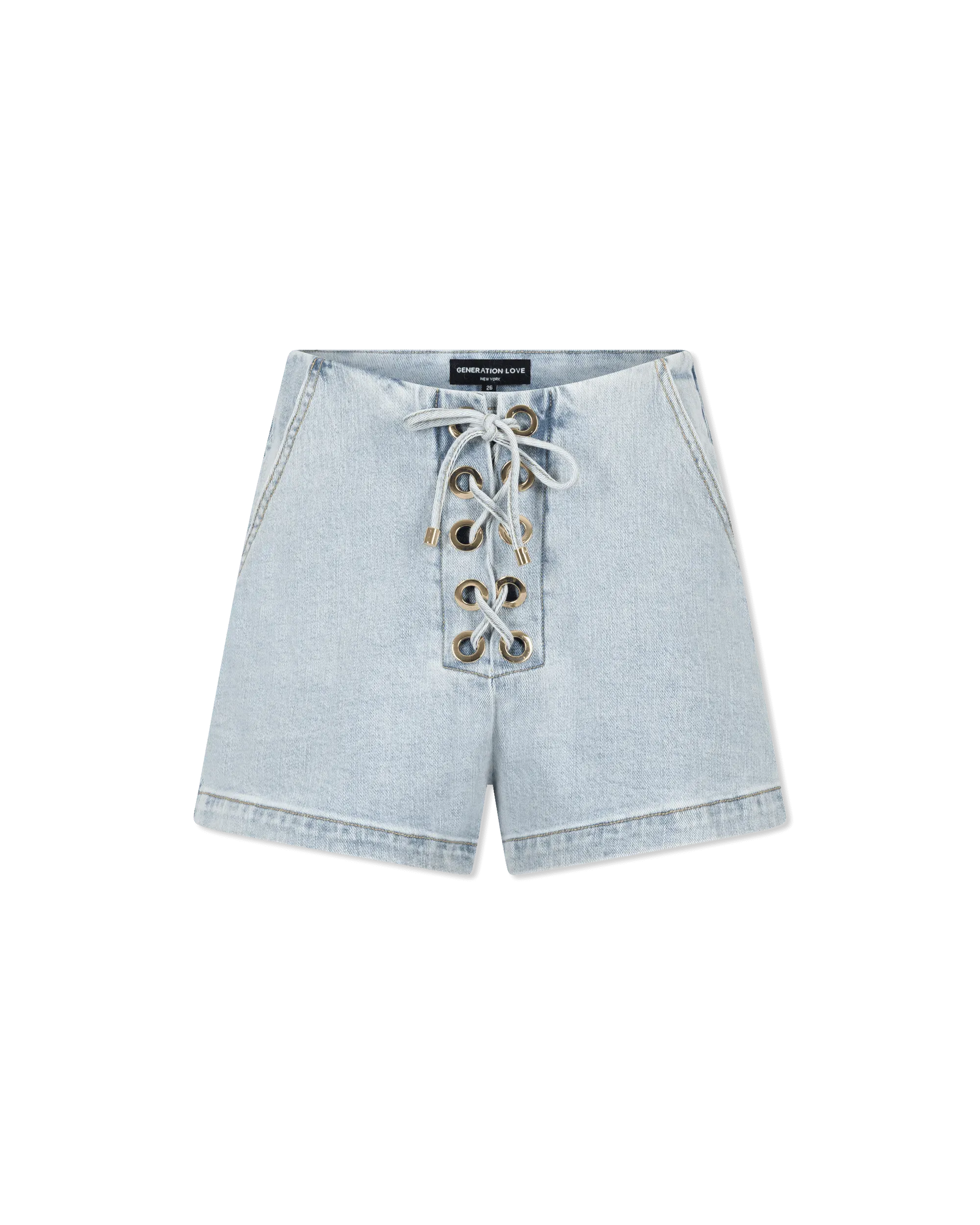 Melina Denim Shorts - DIHSAN