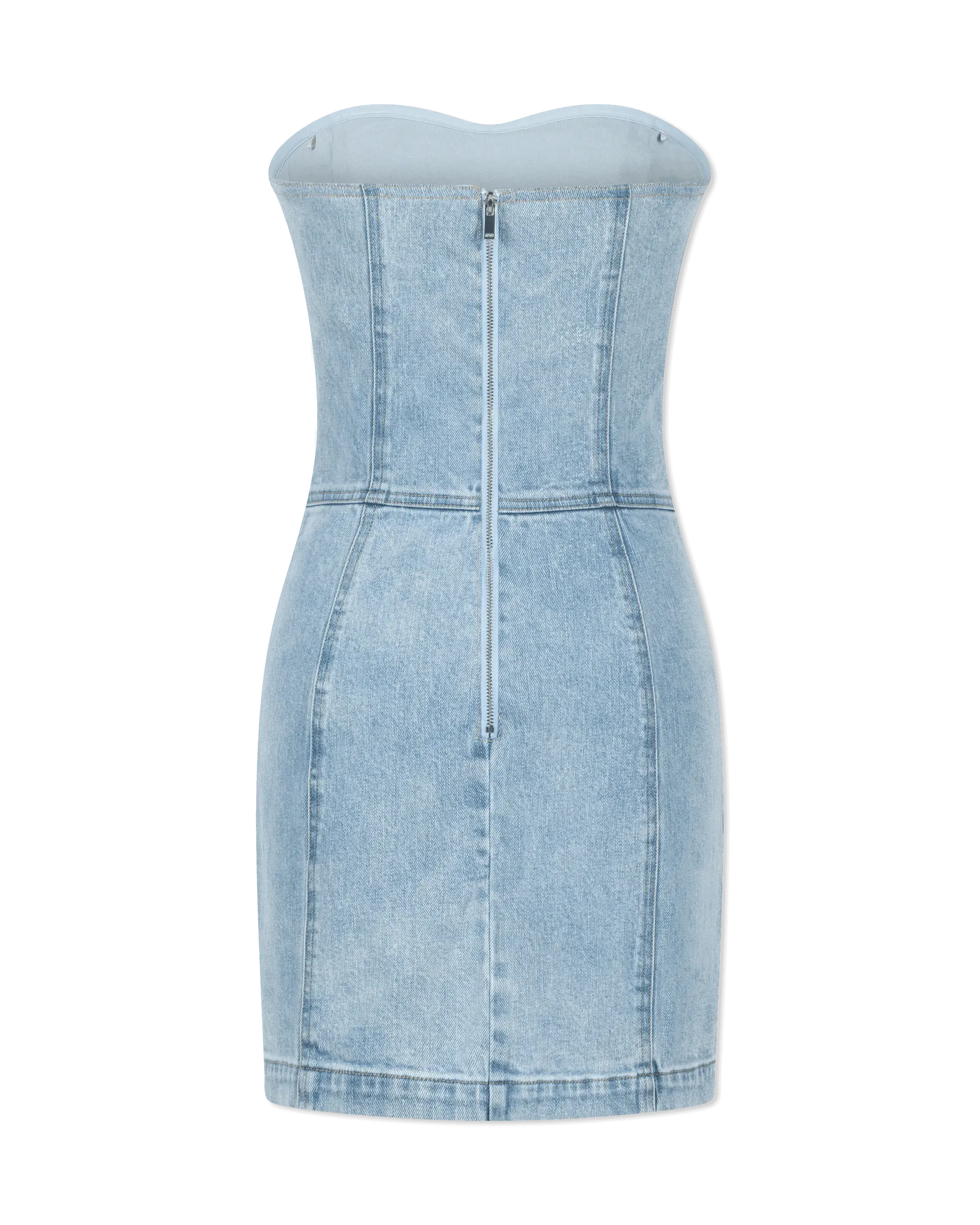 Generation Love Idara Crystal Denim Dress - DIHSAN