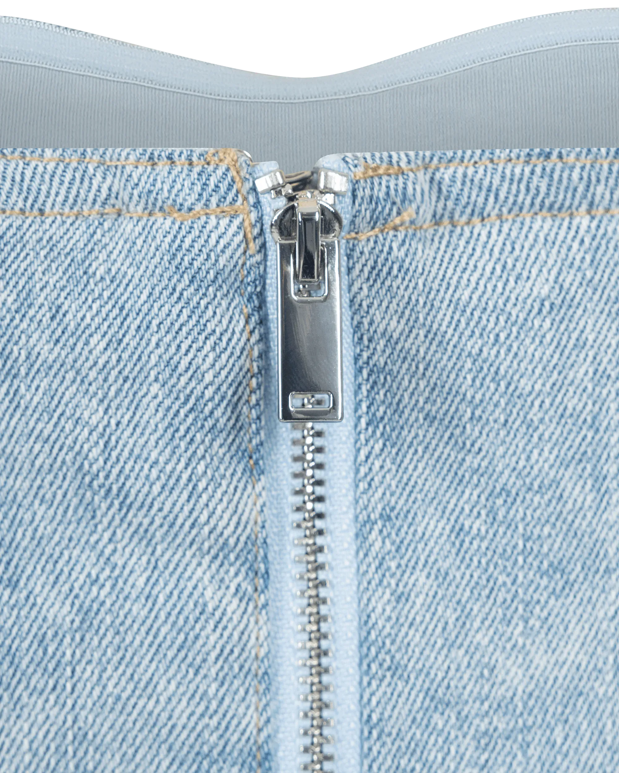 Generation Love Idara Crystal Denim Dress - DIHSAN