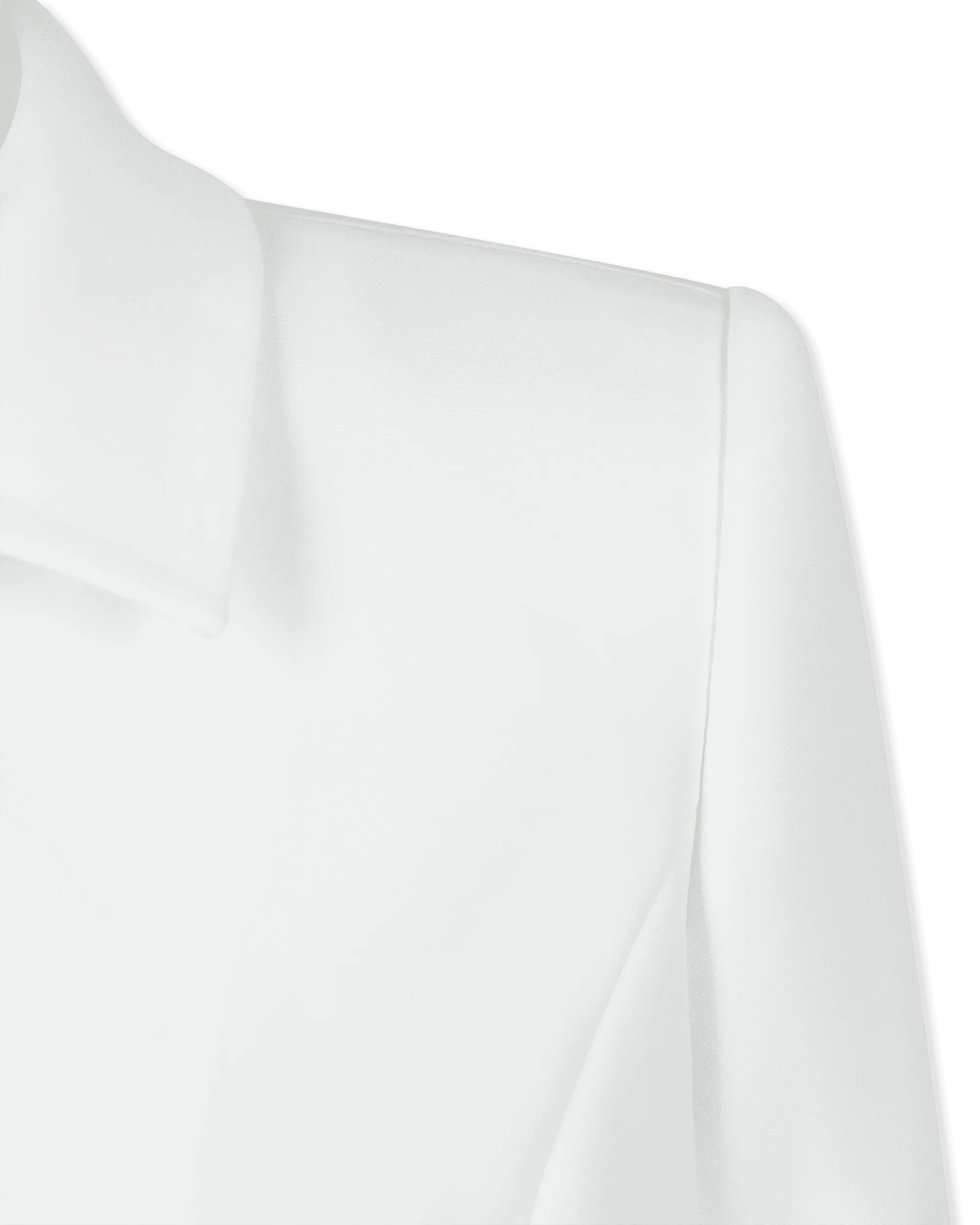 White Polyester Blend Generation Love Oliver Crepe Blazer by Generation Love | DIHSAN