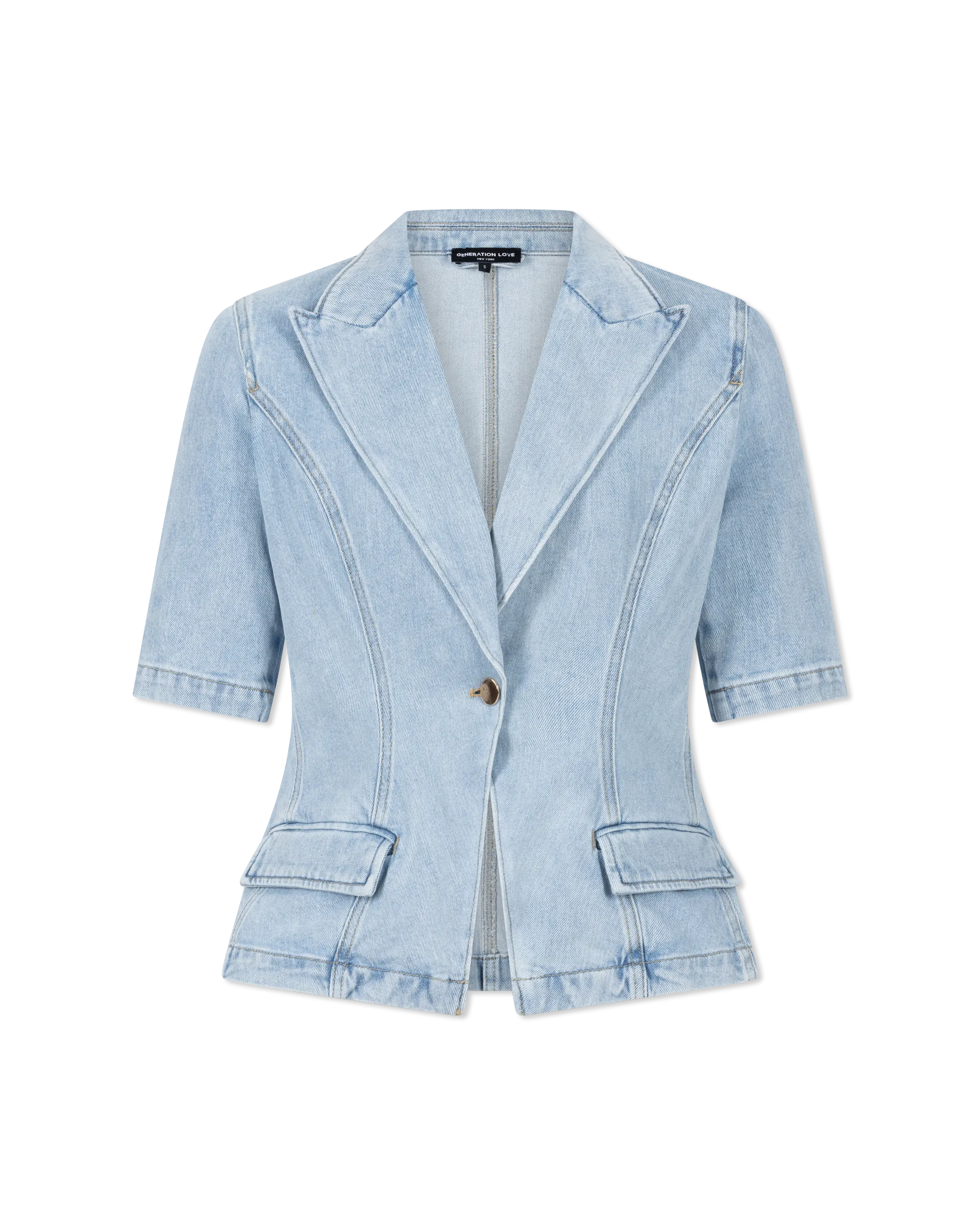 Generation Love Melbourne Denim Blazer