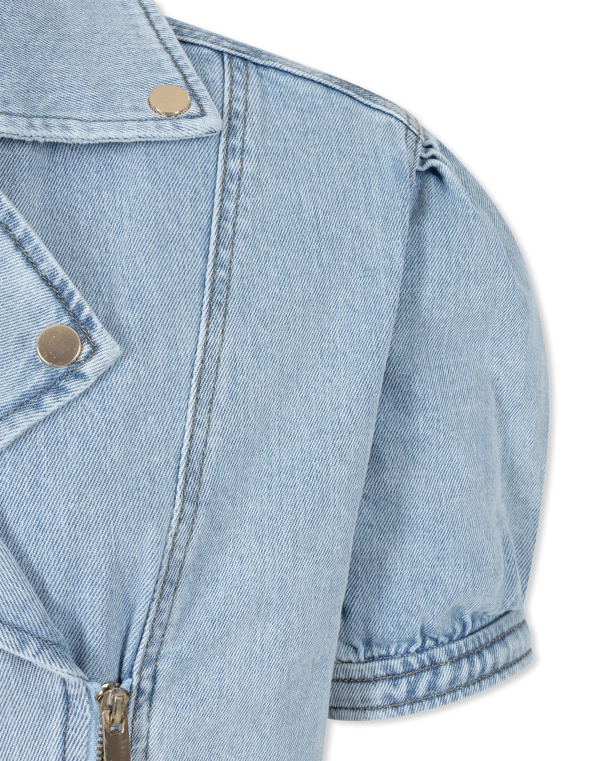 Generation Love Ivanna Half Sleeve Denim Jacket