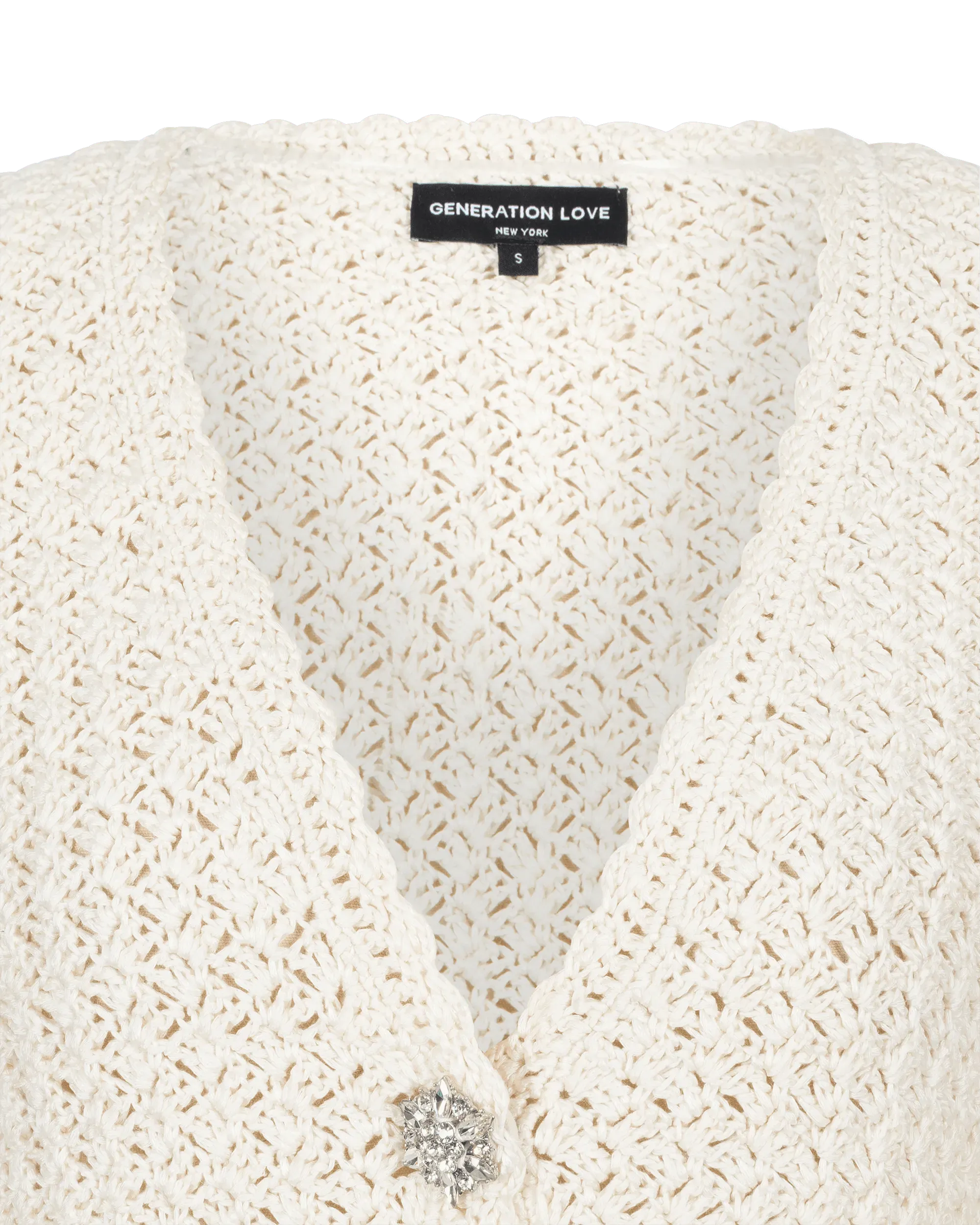 Generation Love Joy Crochet Cardigan - DIHSAN