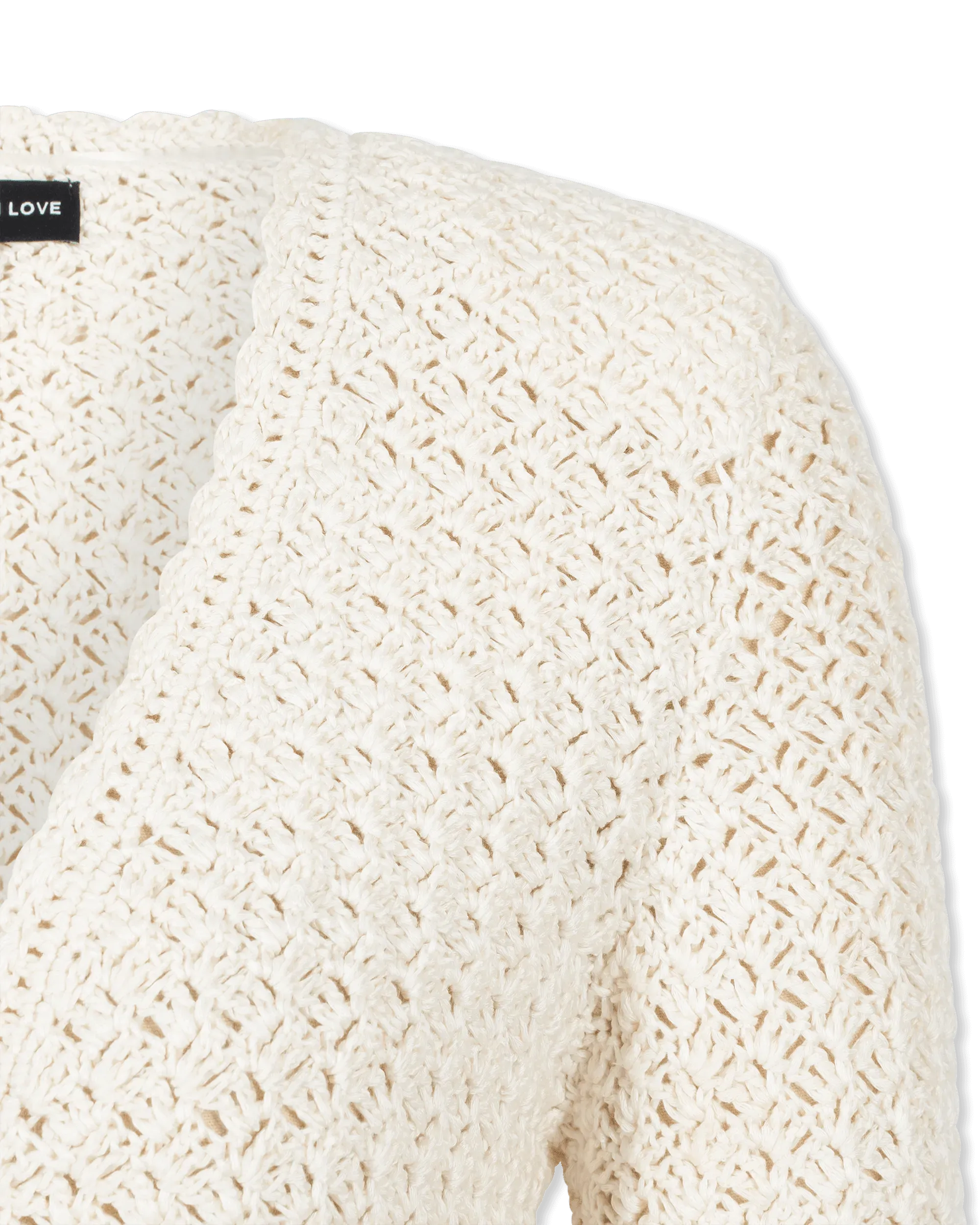 Generation Love Joy Crochet Cardigan - DIHSAN