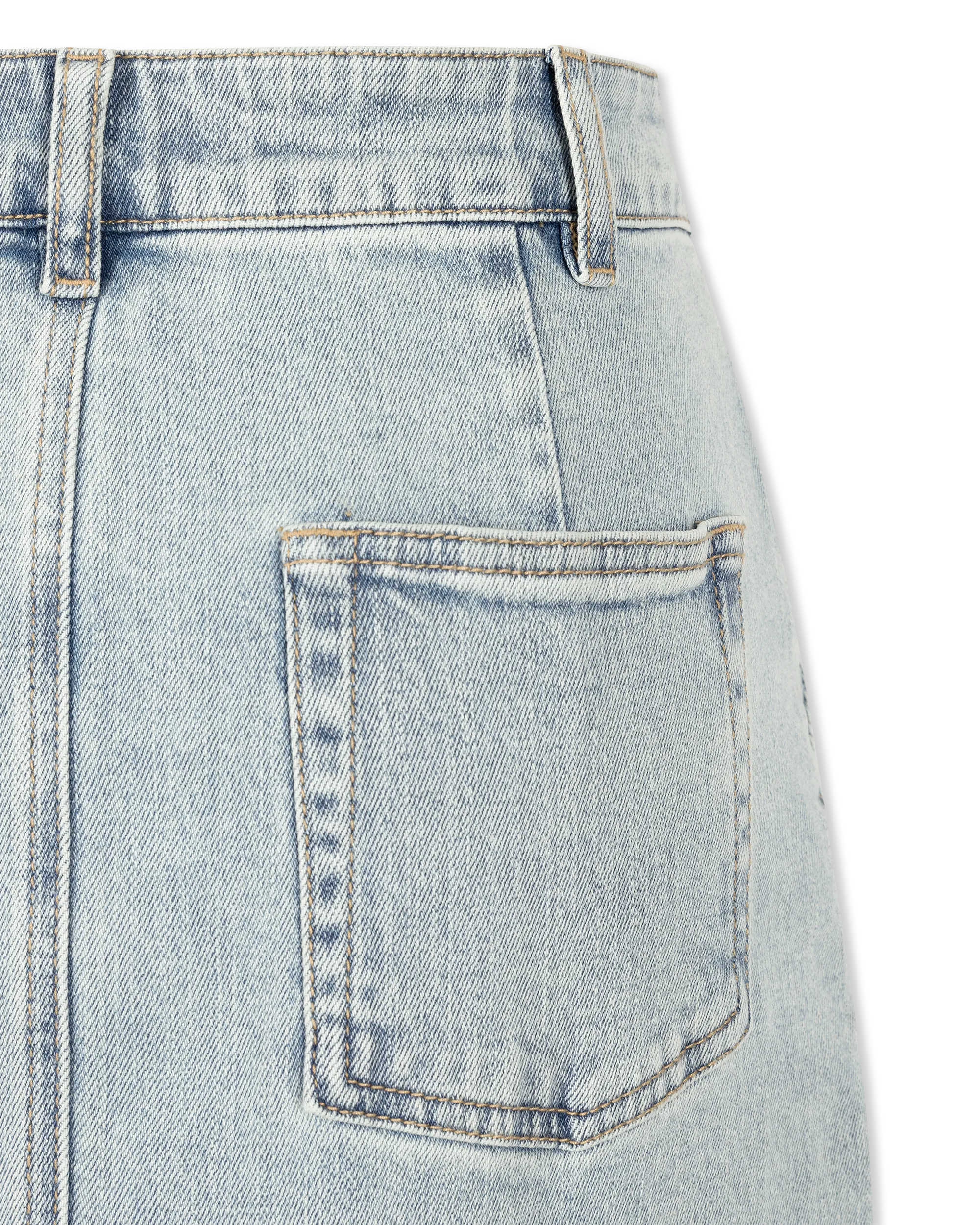Generation Love Long Denim Skirt
