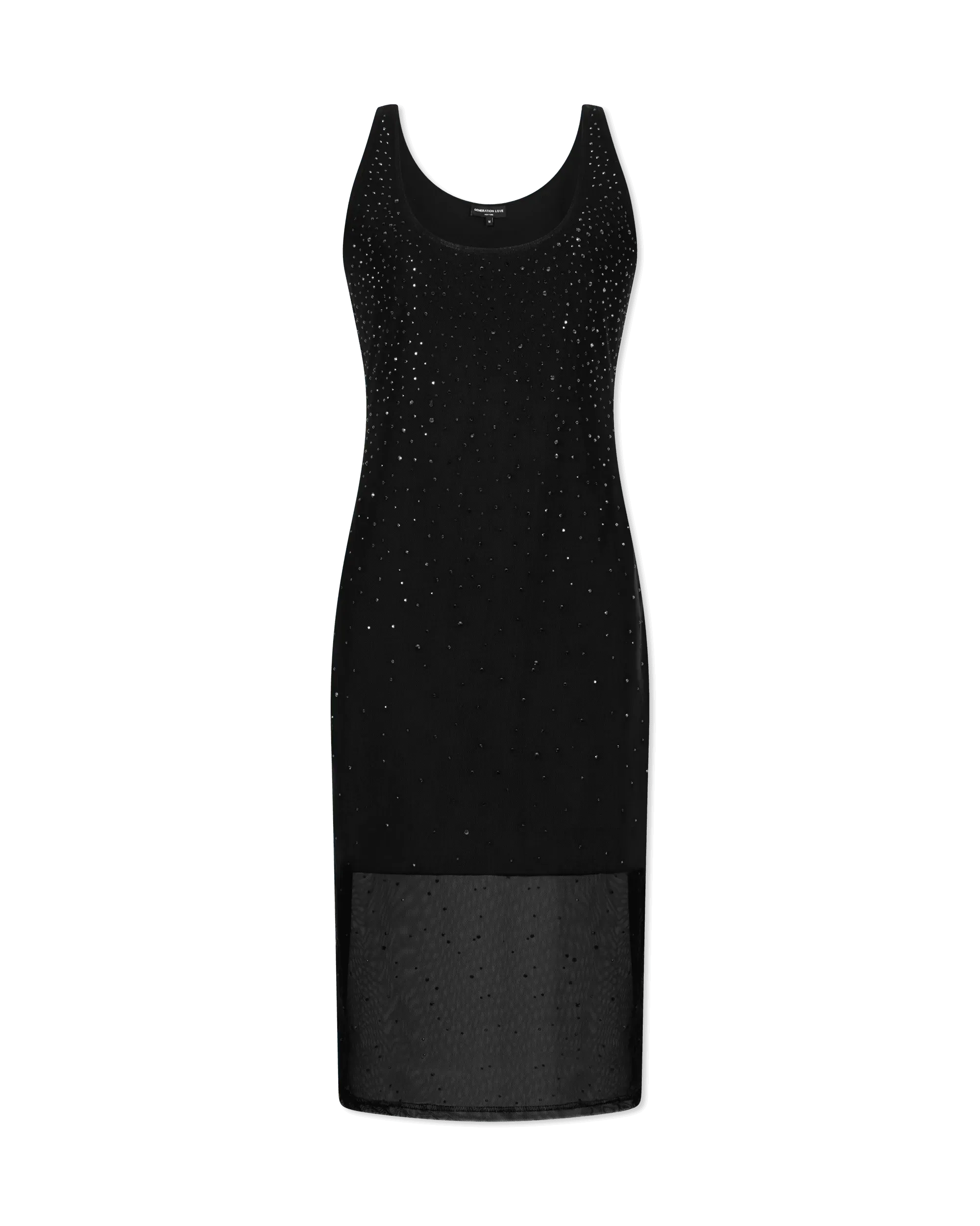 Peri Crystal Dress - DIHSAN