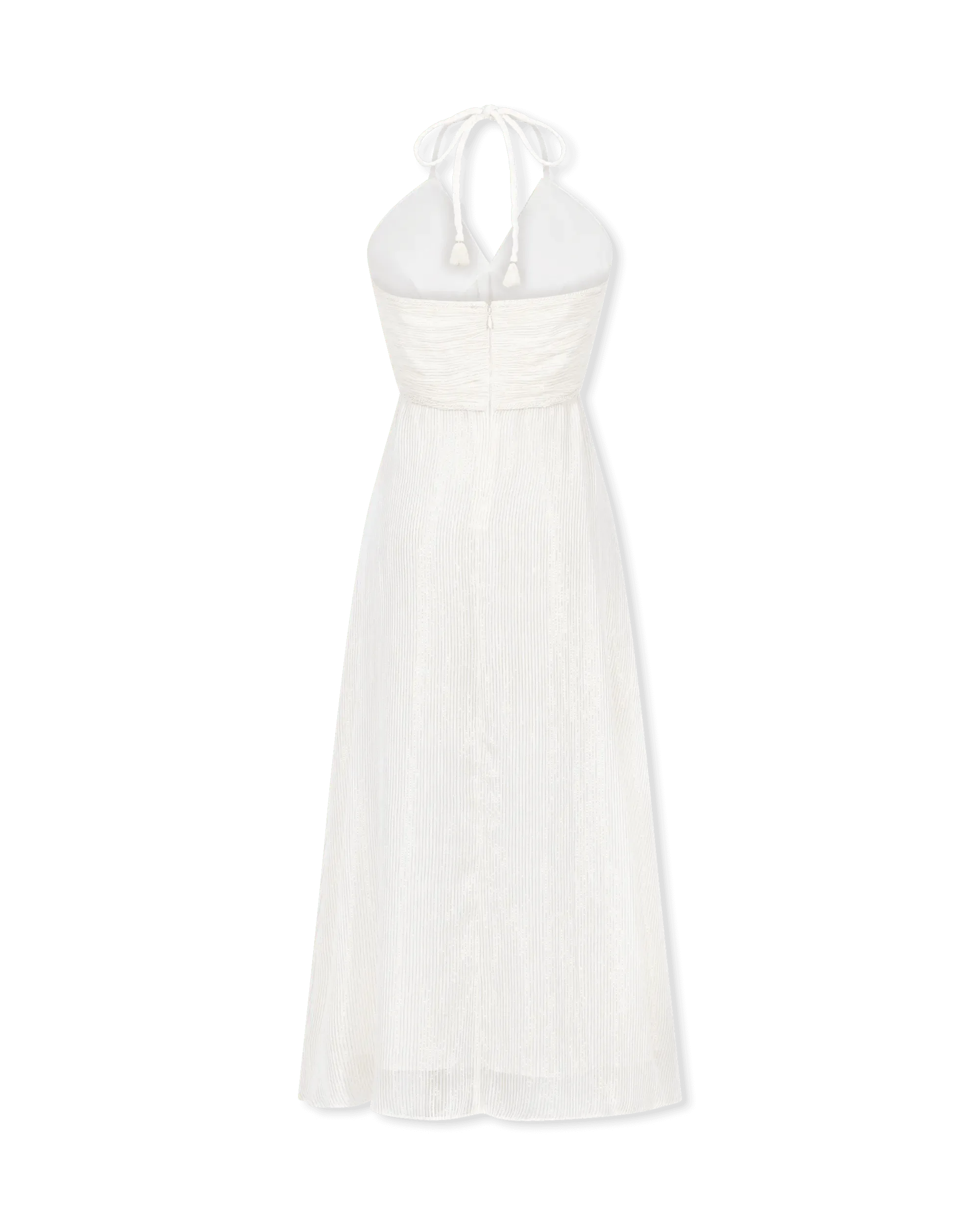 Sonoma Metallic Chiffon Dress - DIHSAN