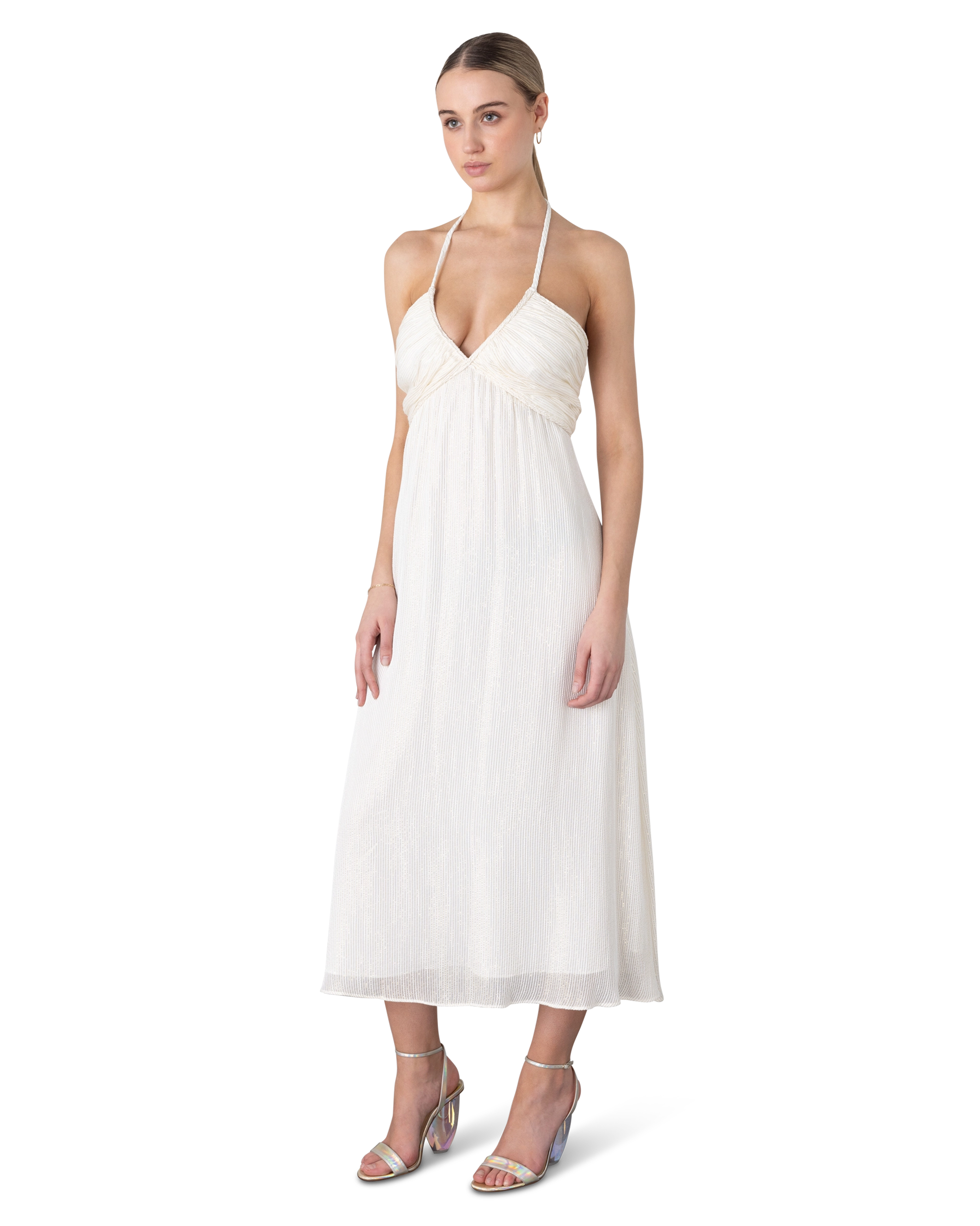 sonoma midi dress Cami NYC White Dress leggings Size:7.5 Wide front waist SALAD DRESSINGS – 6
