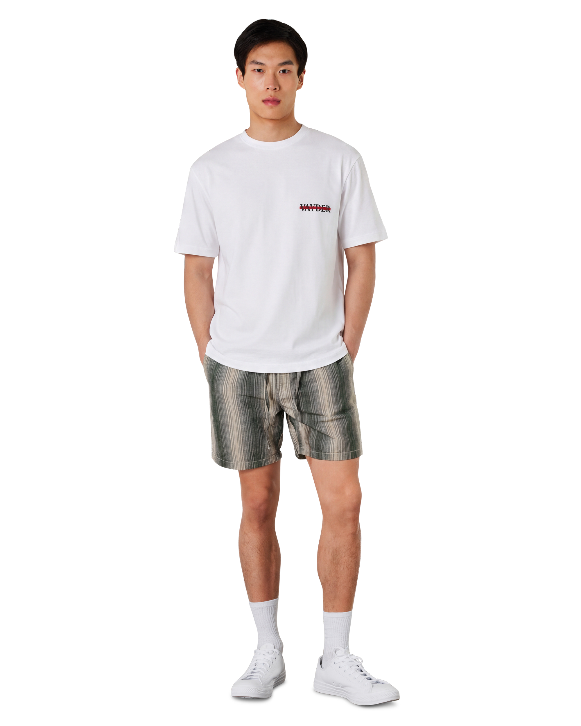 White Vayder Logo Tee