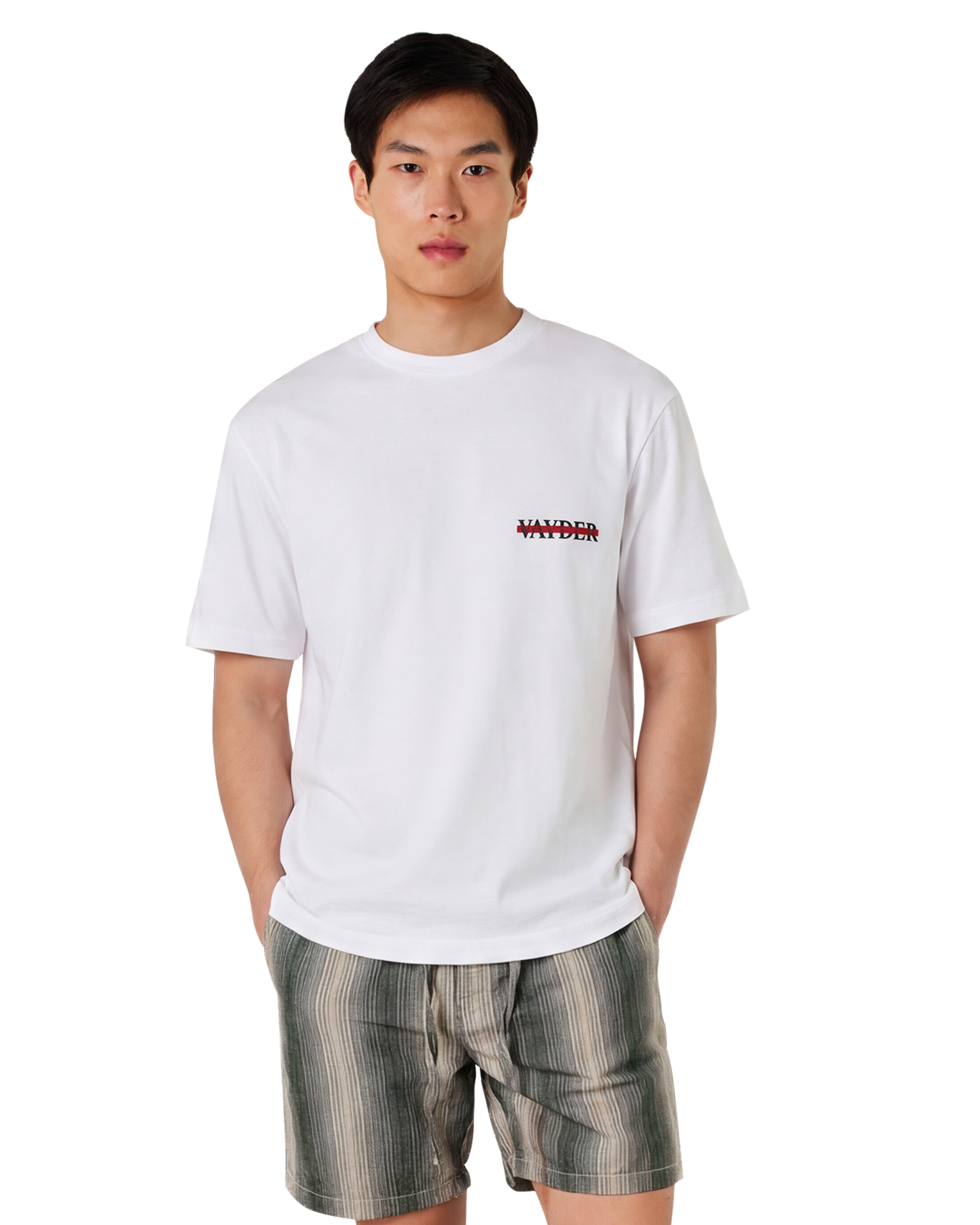 White Vayder Logo Tee