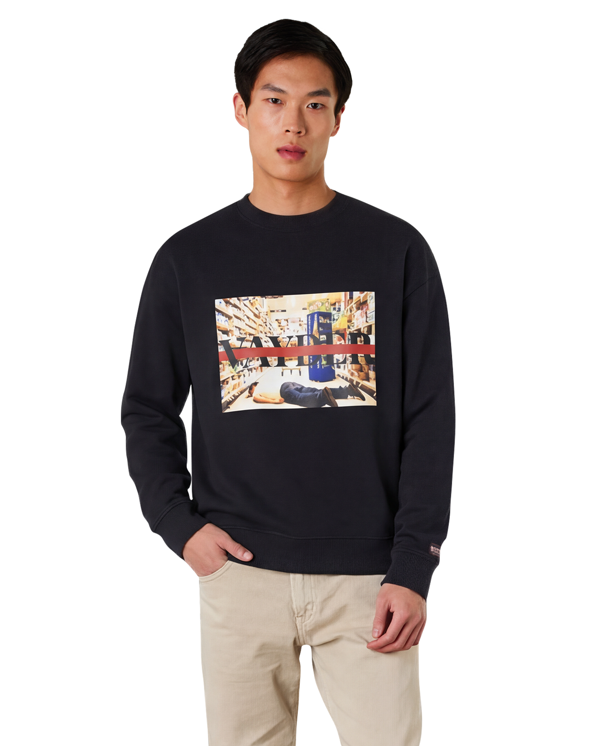 Vayder Pharmacy Graphic Crewneck Sweatshirt