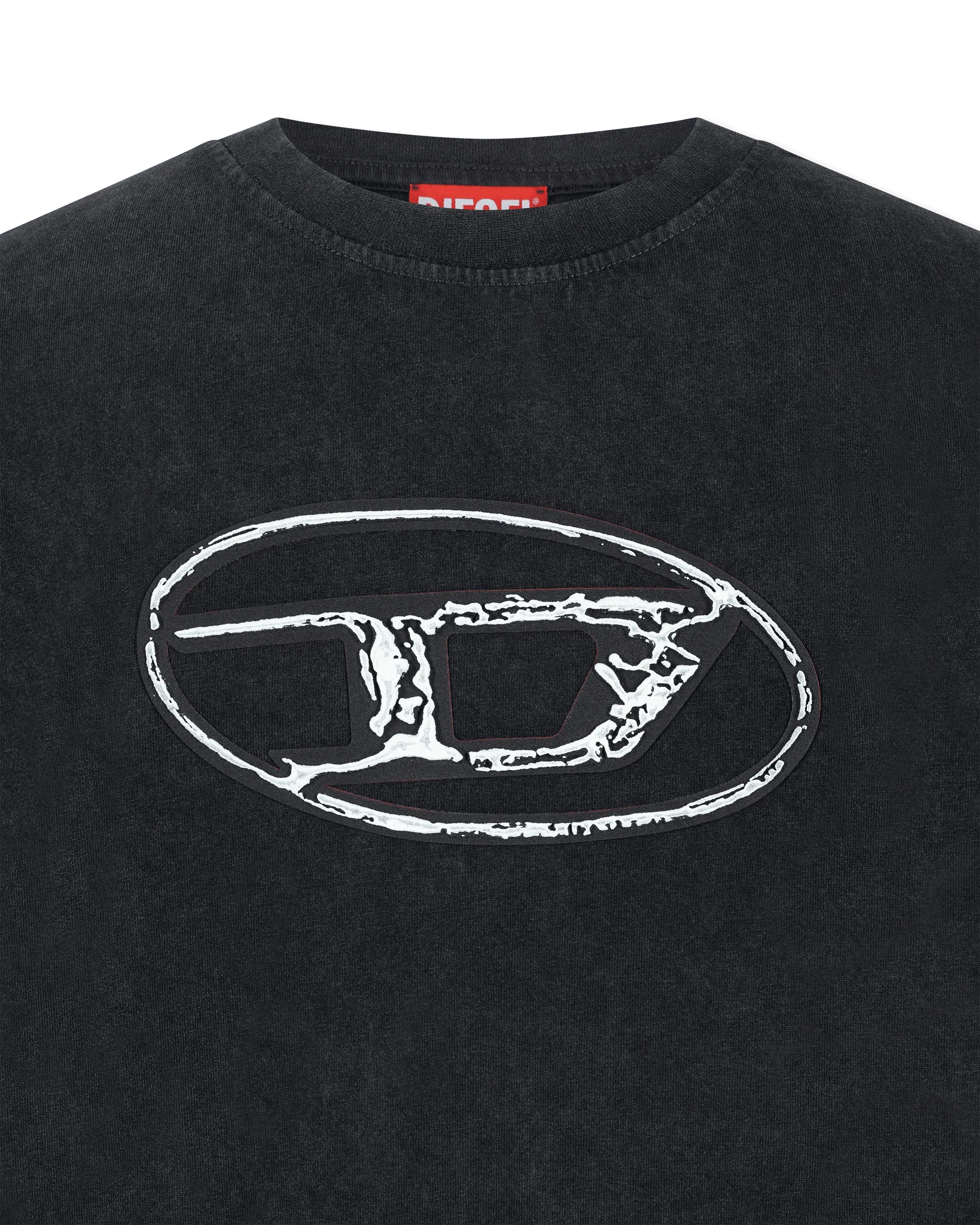 Black Cotton T-Boxt Q22 T-Shirt by Diesel | DIHSAN