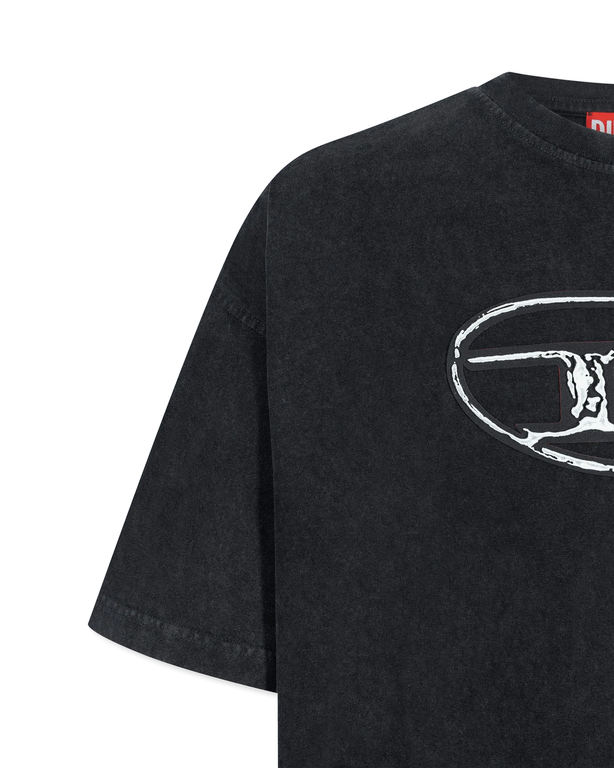 Black Cotton T-Boxt Q22 T-Shirt by Diesel | DIHSAN