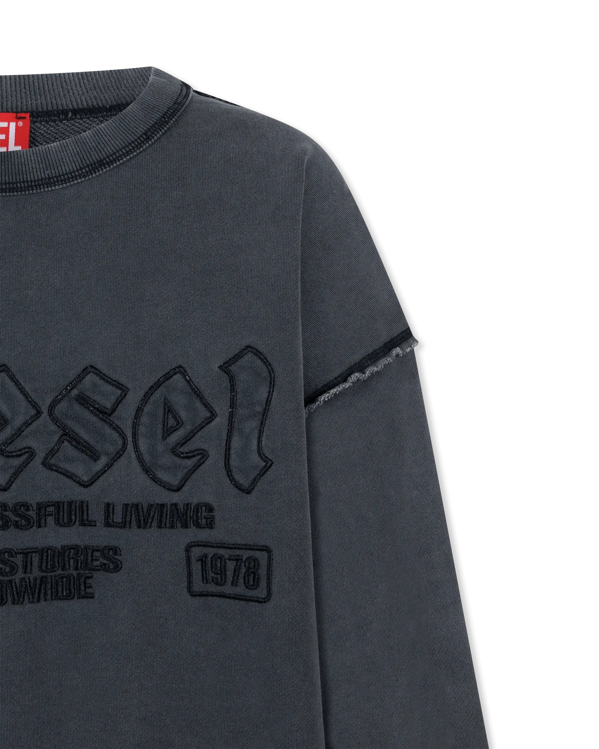 S-Boxt-Raw Sweatshirt - DIHSAN