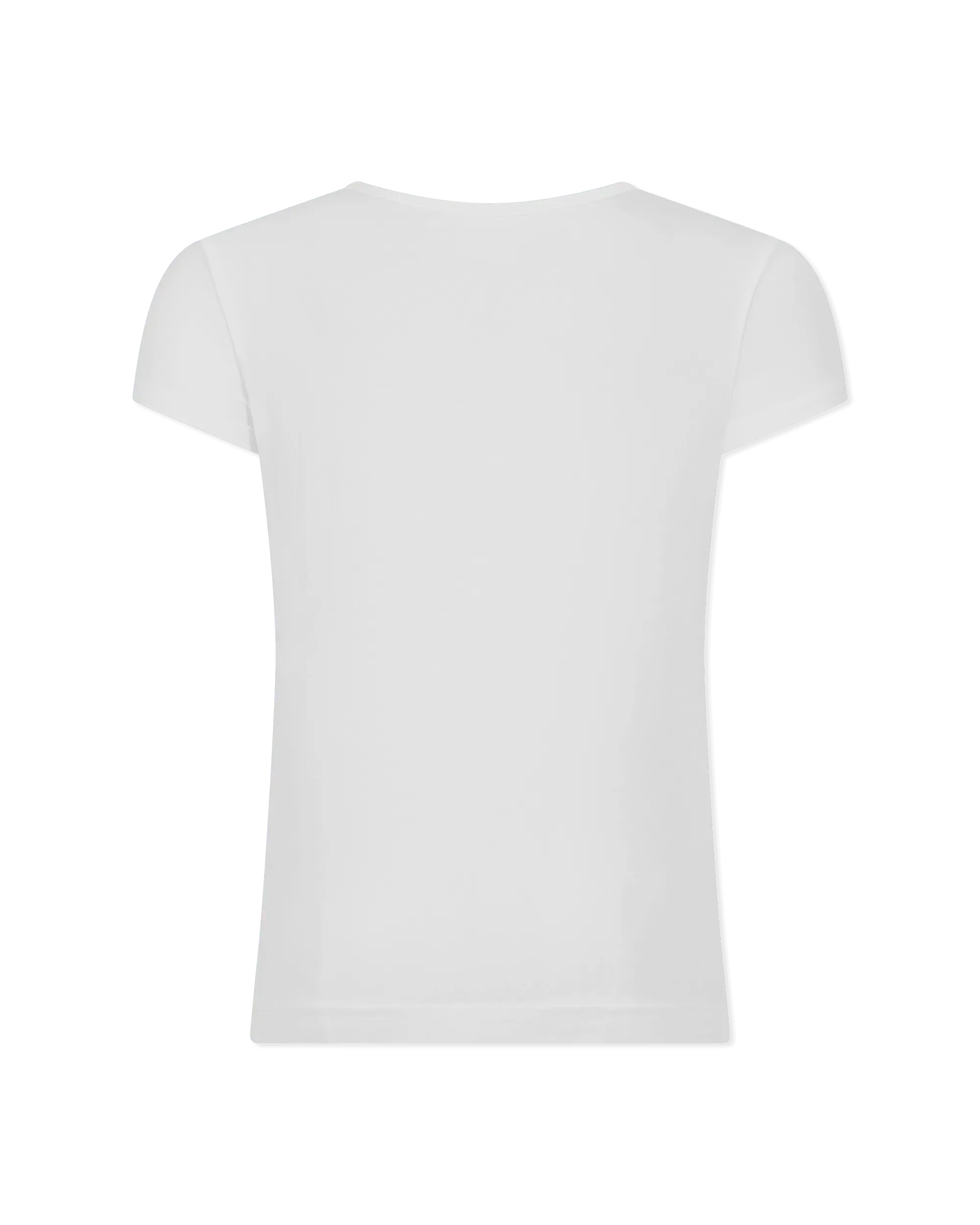 White Polyester T-Angie T-Shirt by Diesel | DIHSAN