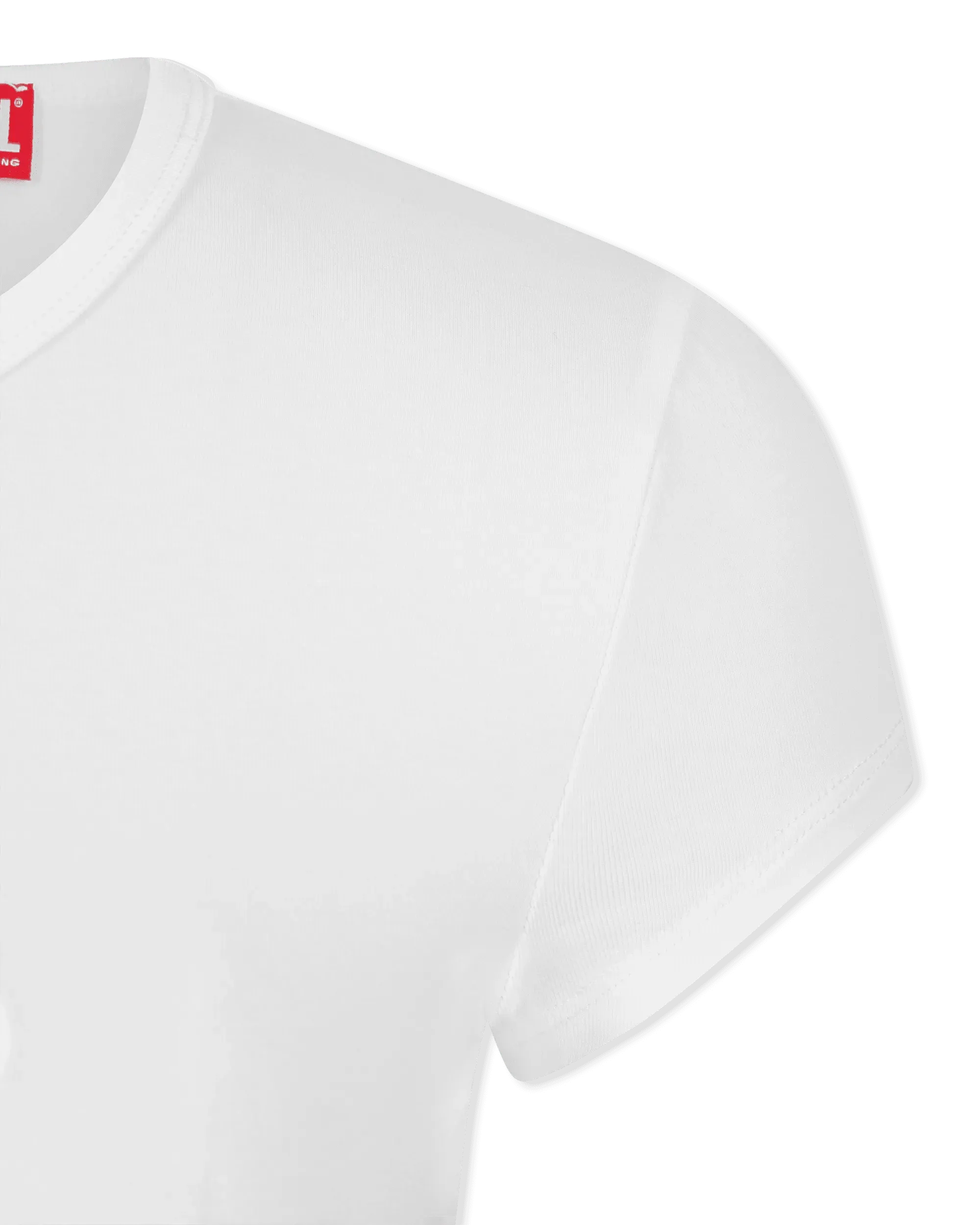 White Polyester T-Angie T-Shirt by Diesel | DIHSAN