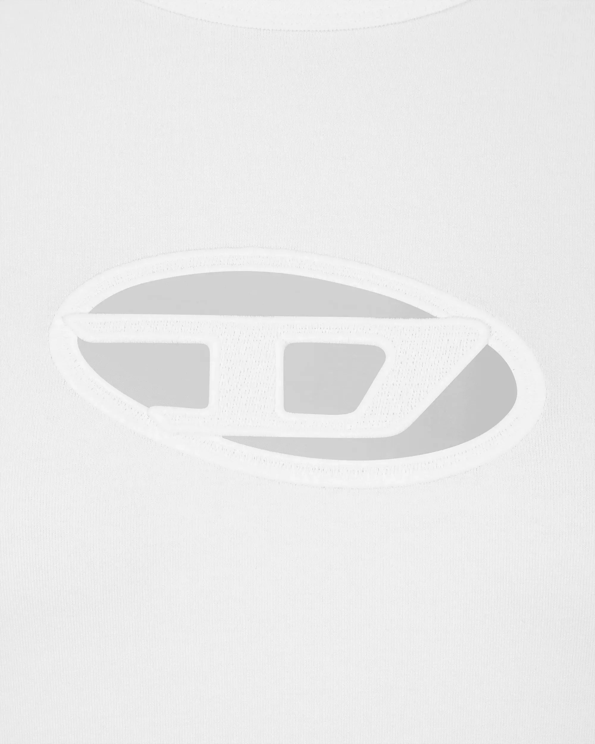 White Polyester T-Angie T-Shirt by Diesel | DIHSAN