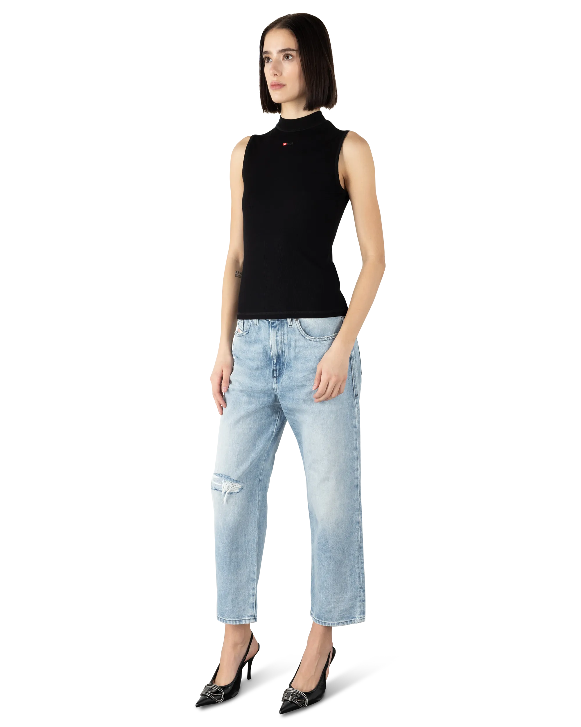 T-Mokky Sleeveless Microdiv Tank Top