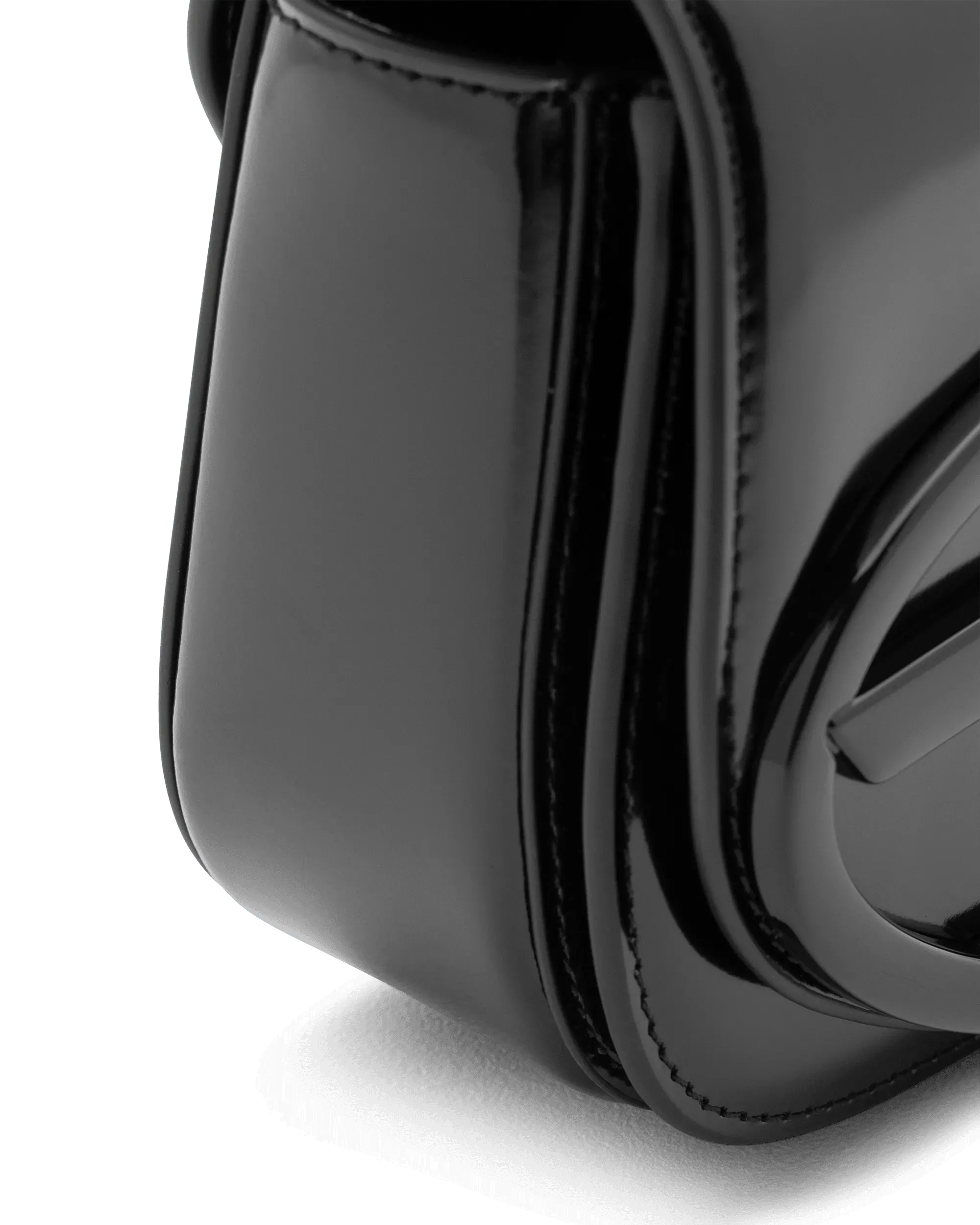 1DR Iconic Mirrored Leather Shoulder Bag - DIHSAN