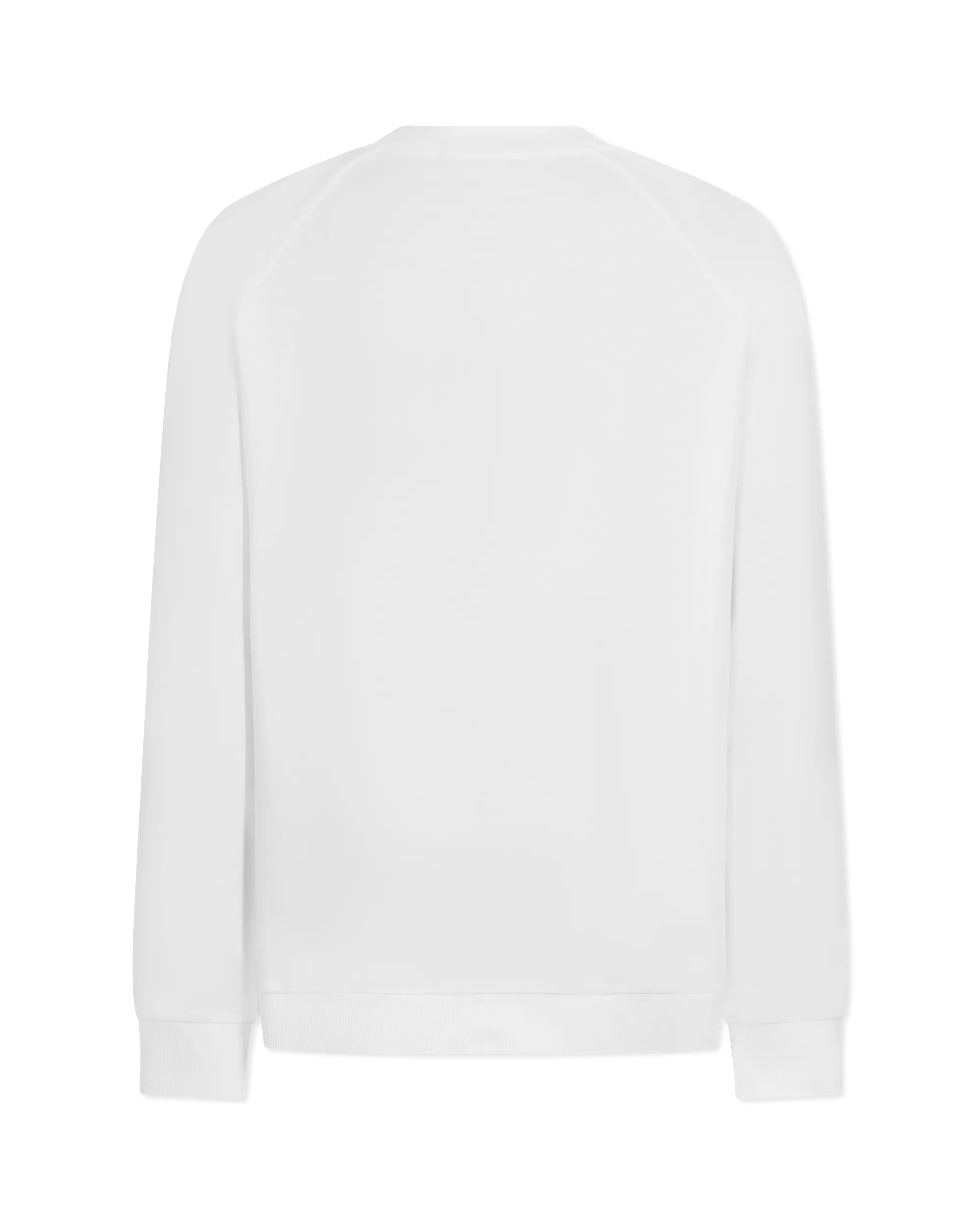 White Cotton Lightweight Logo Sweatshirt by Balmain | DIHSAN