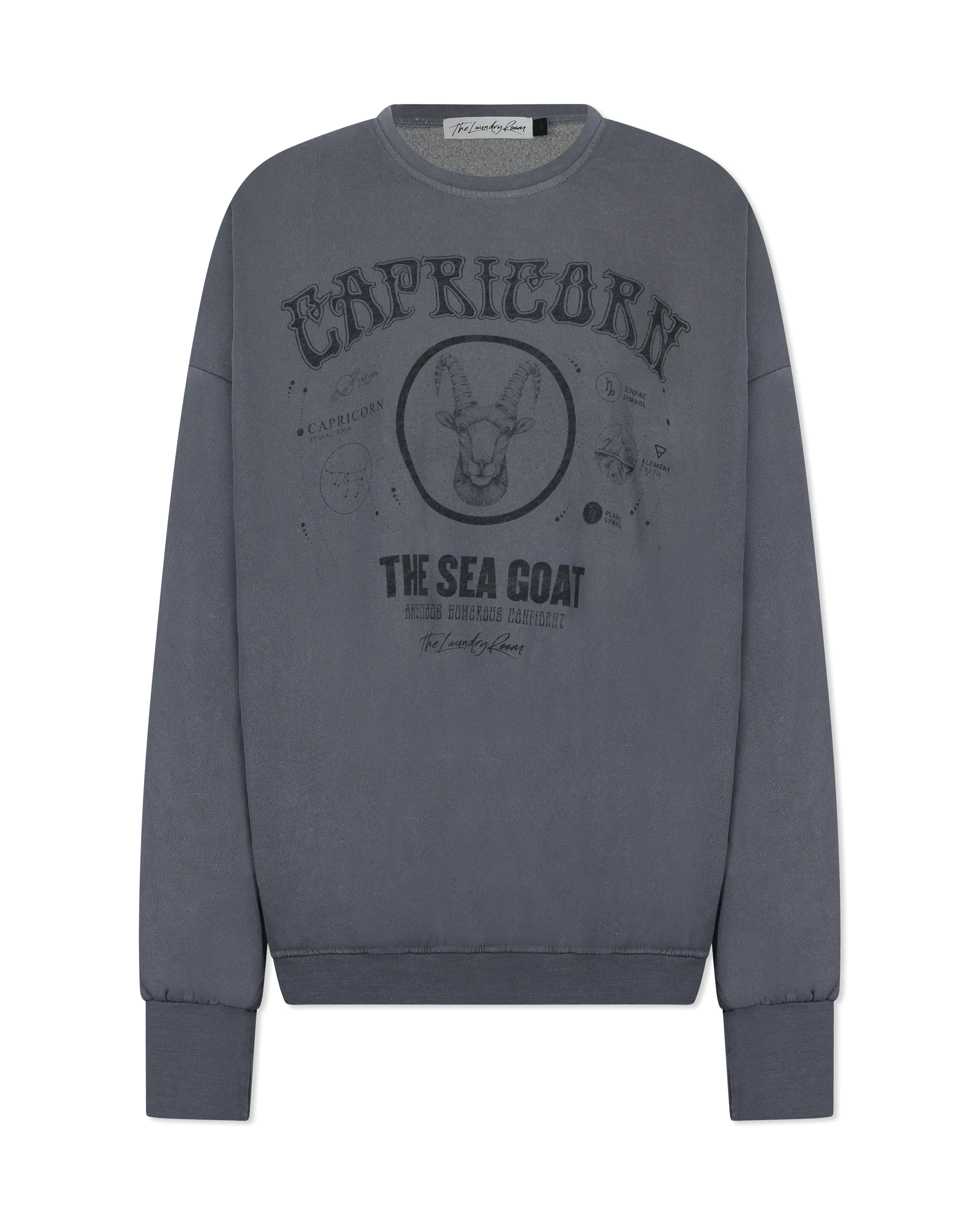 Capricorn Oversized Jumper - DIHSAN