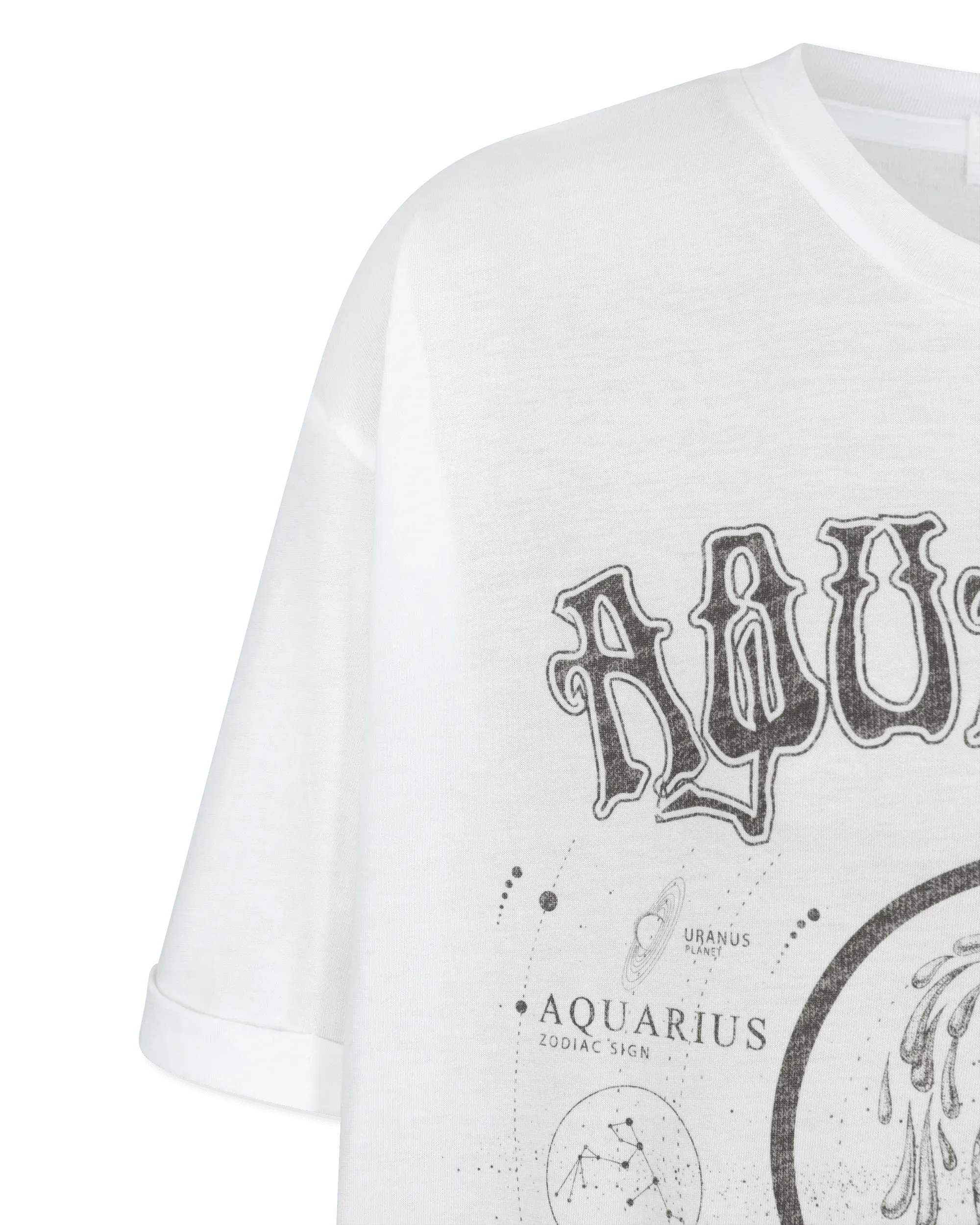 Aquarius Oversized Tee - DIHSAN