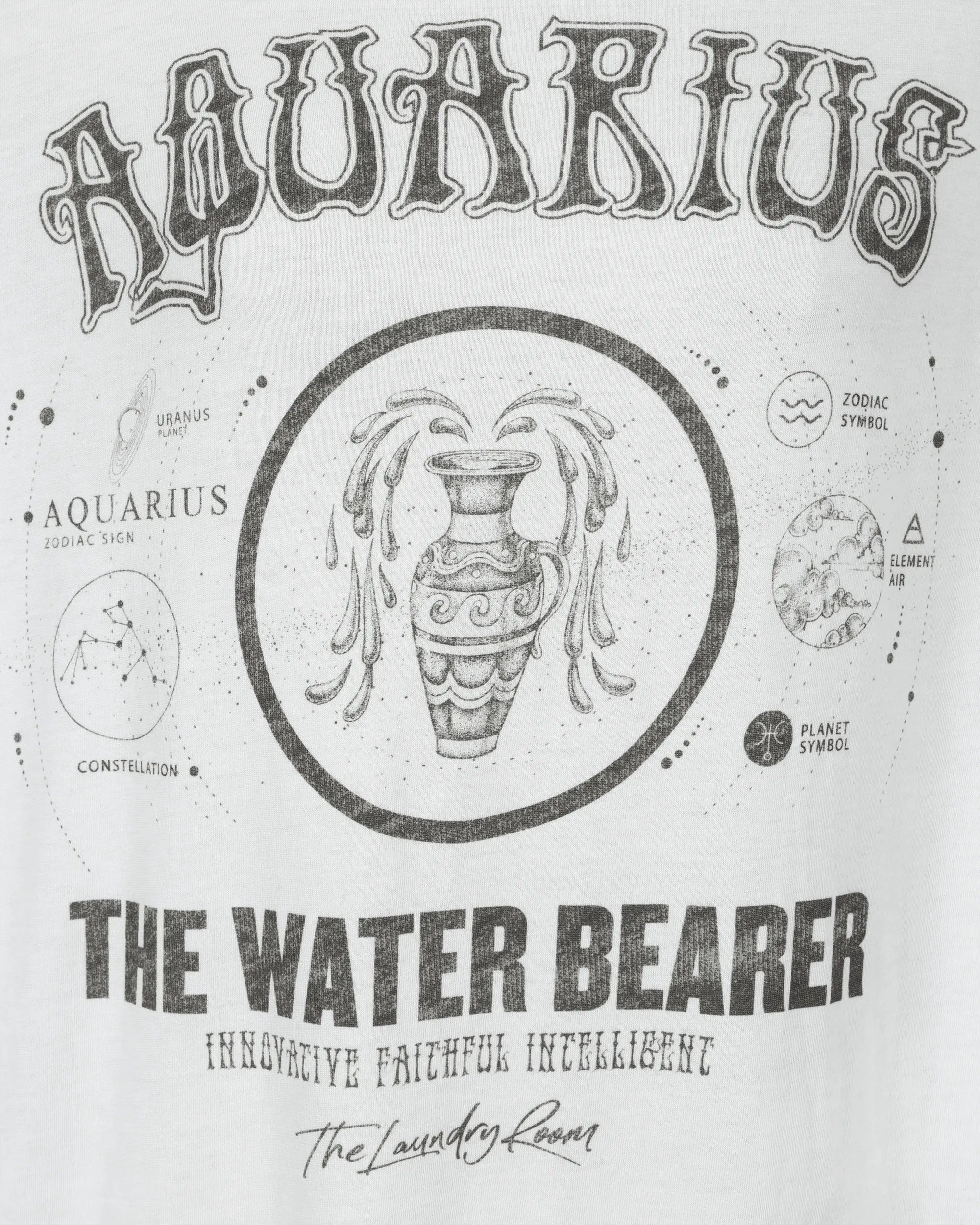 Aquarius Oversized Tee - DIHSAN