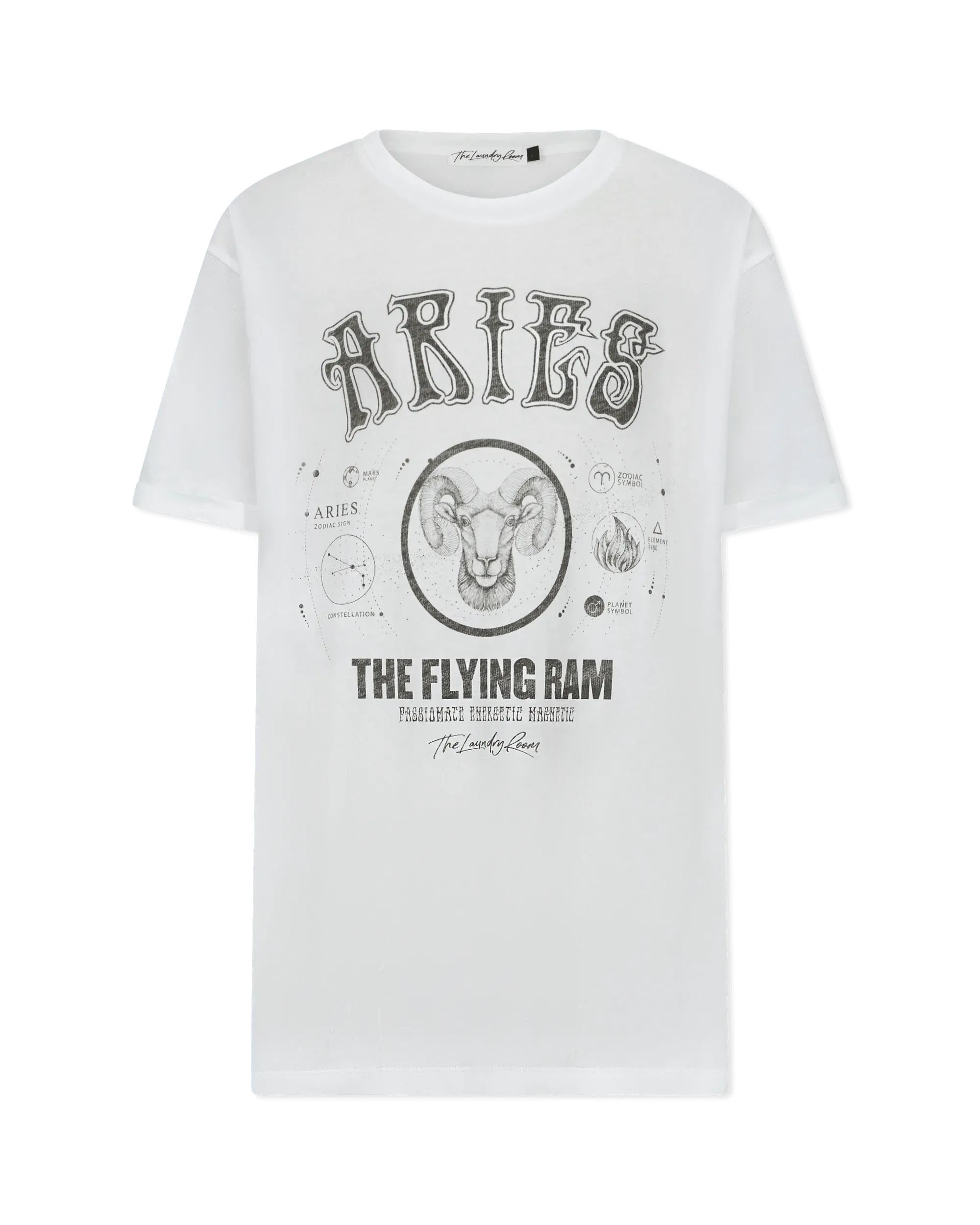 Aries Oversized Tee - DIHSAN