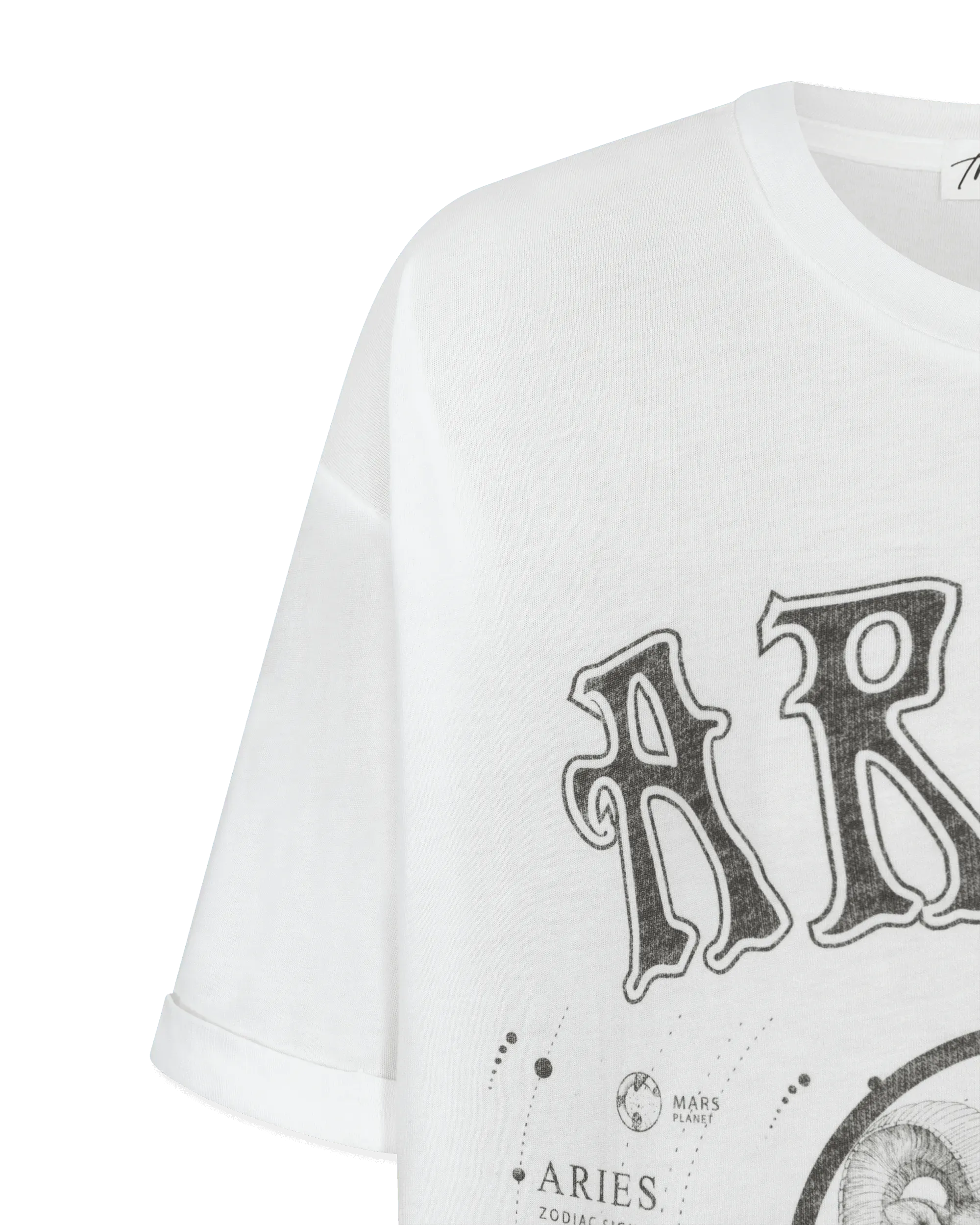 Aries Oversized Tee - DIHSAN