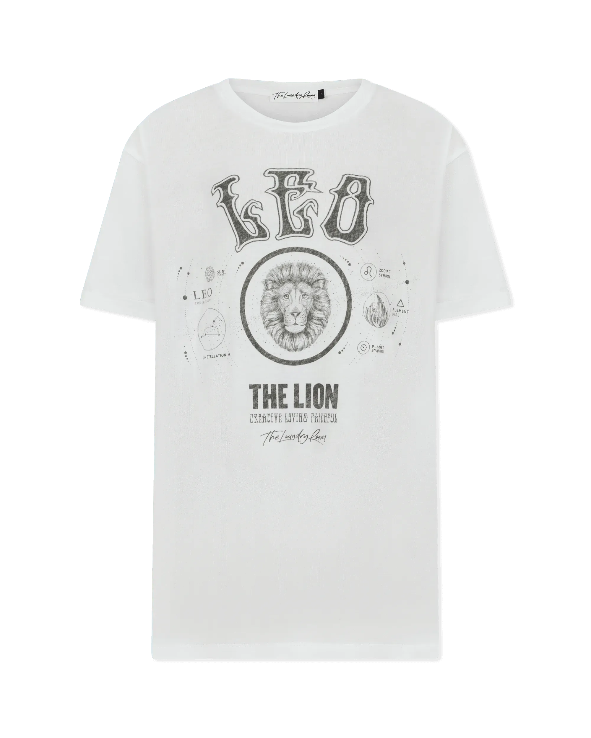 Leo Oversized Tee - DIHSAN