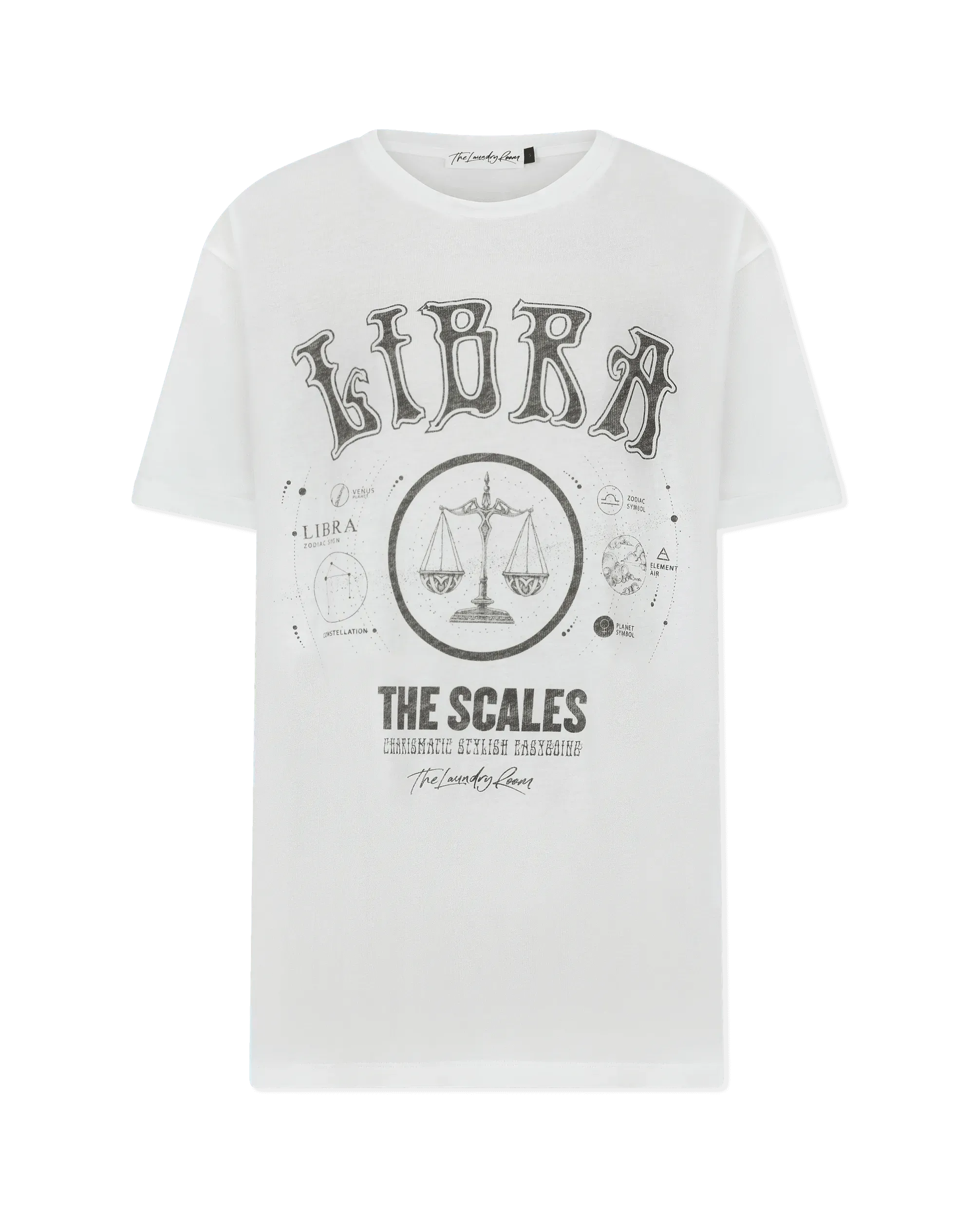 Libra Oversized Tee - DIHSAN