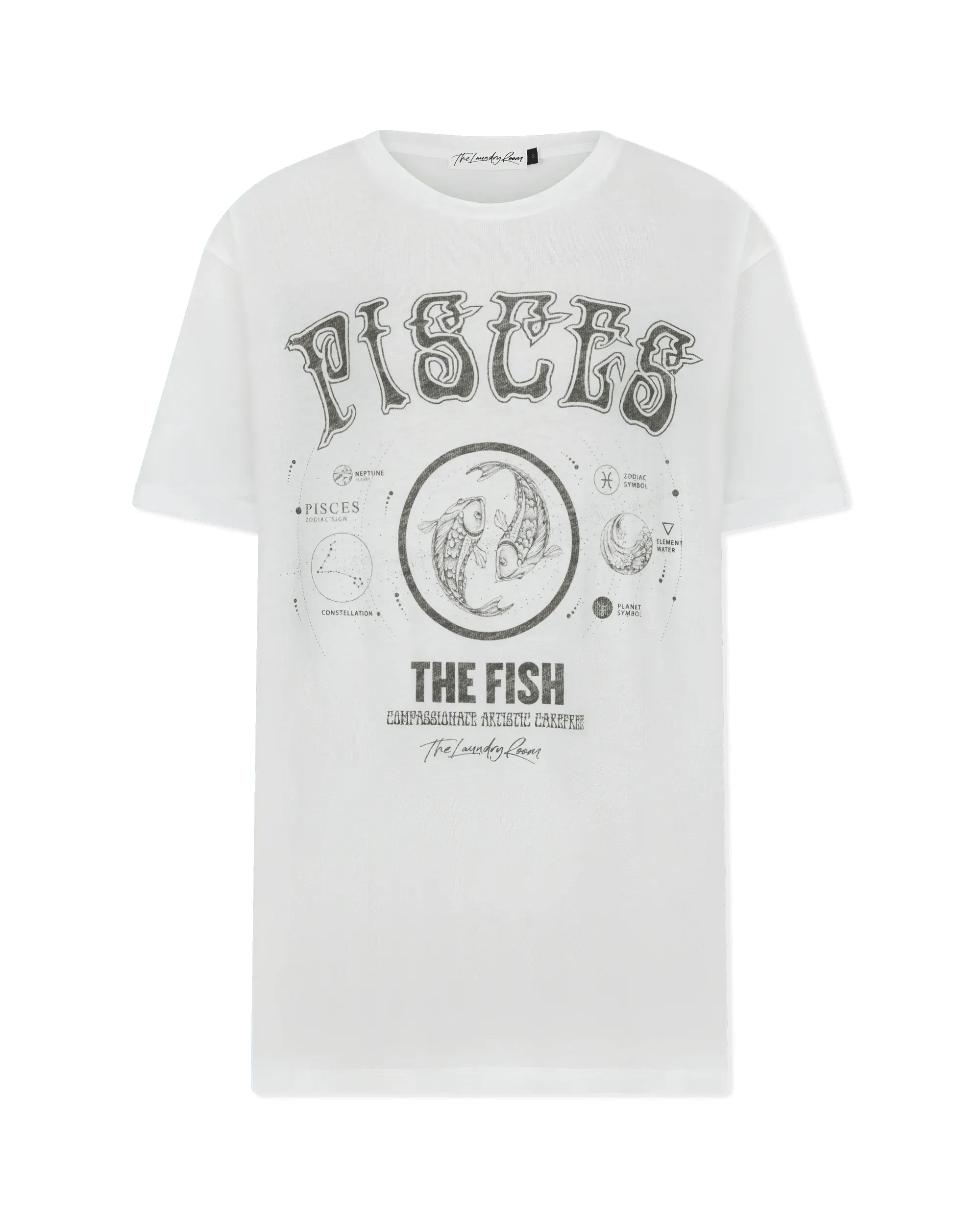 Pisces Oversized Tee - DIHSAN