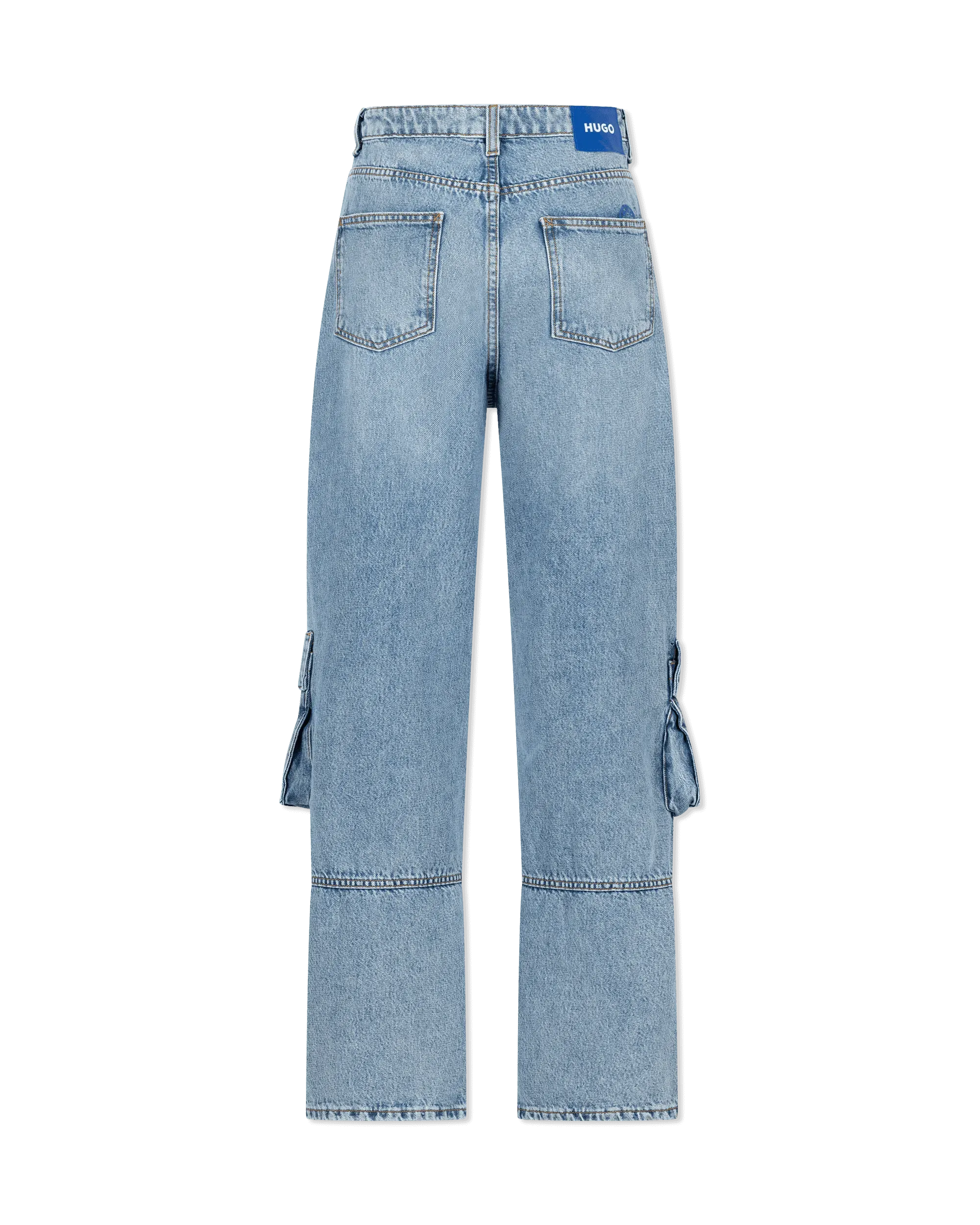 Leni 1-B Cargo Jeans - DIHSAN