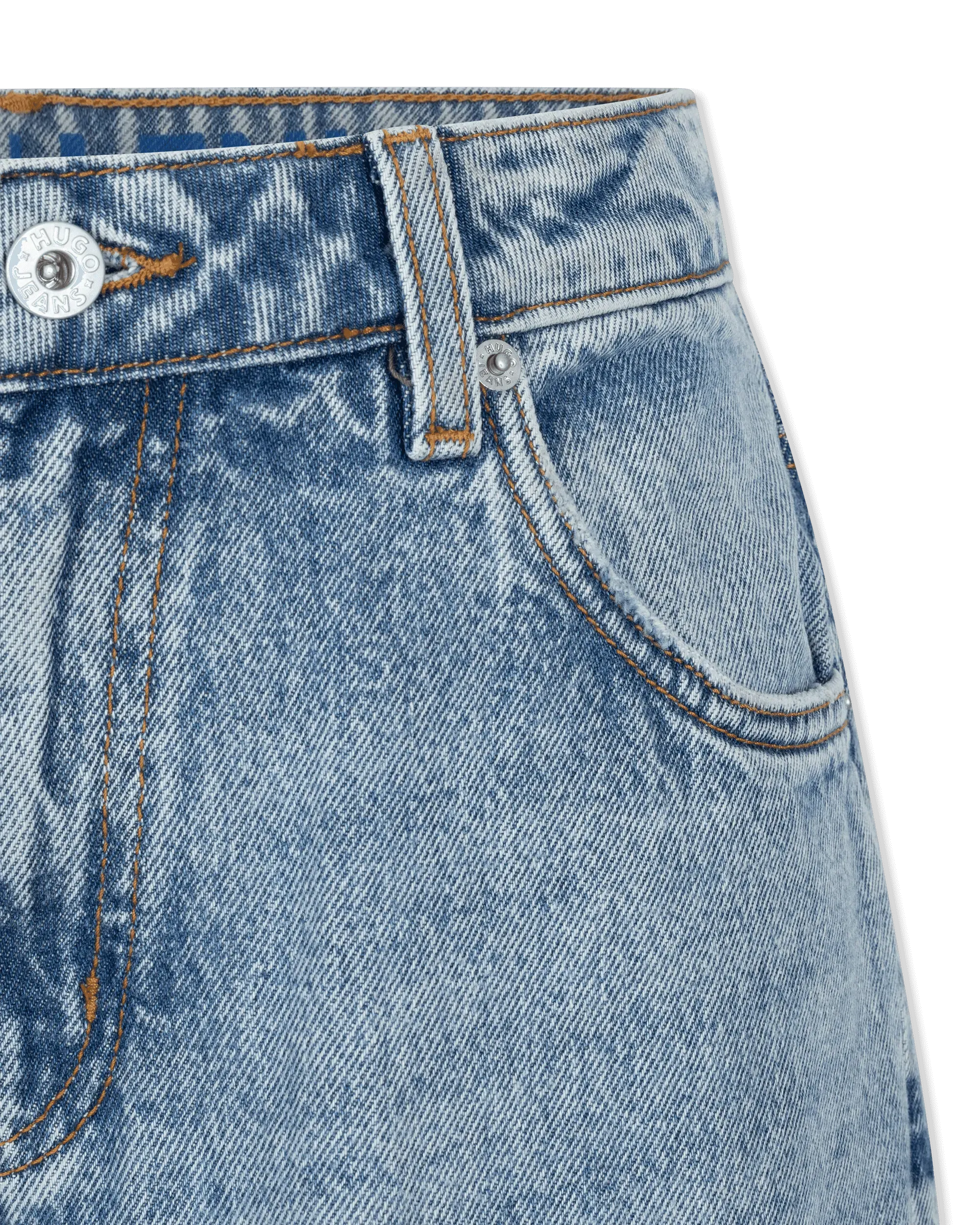 Leni 1-B Cargo Jeans - DIHSAN